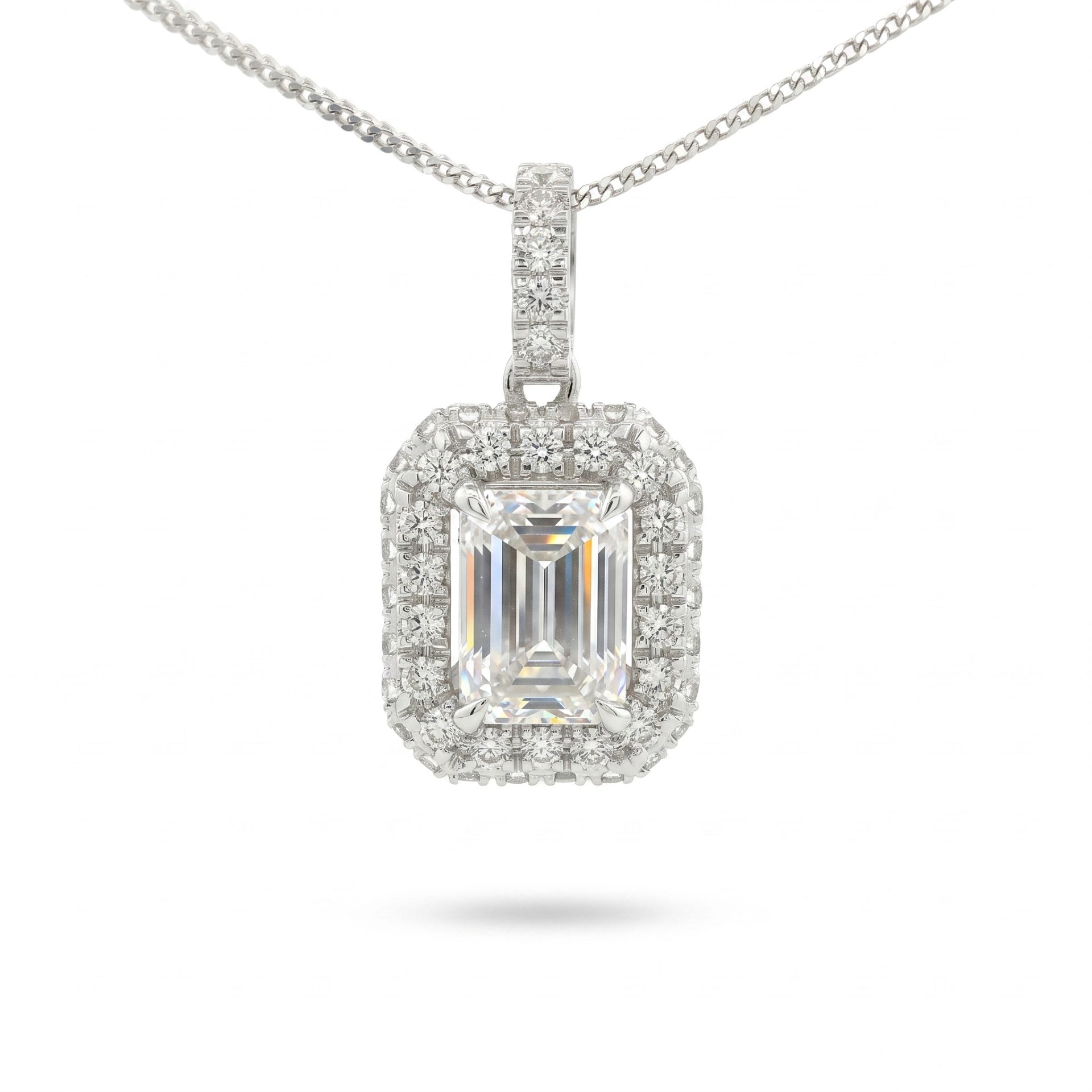 Empress Eye Solitaire Lab Grown Diamond Pendant