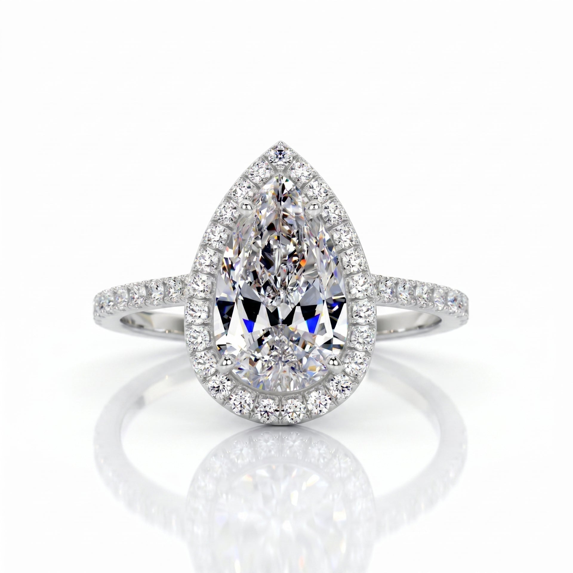 Celestial Dew Solitaire Lab Grown Diamond Ring