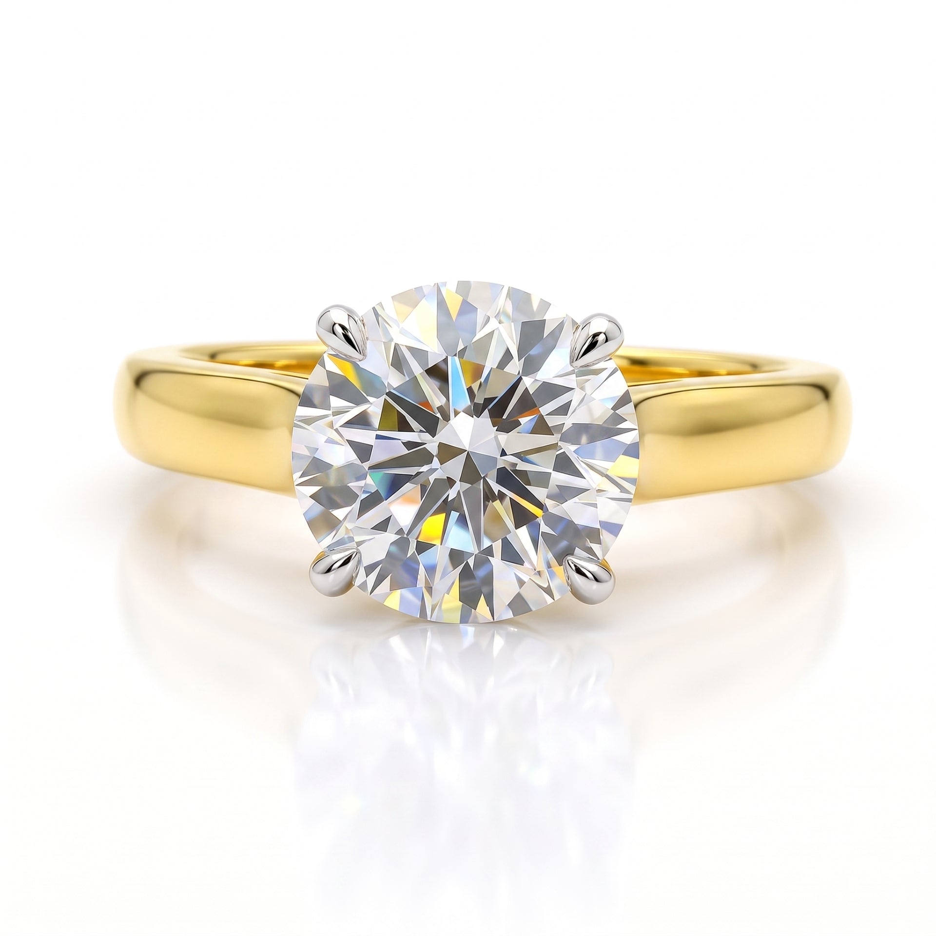 Supreme Brilliance Solitaire Lab Grown Diamond Ring