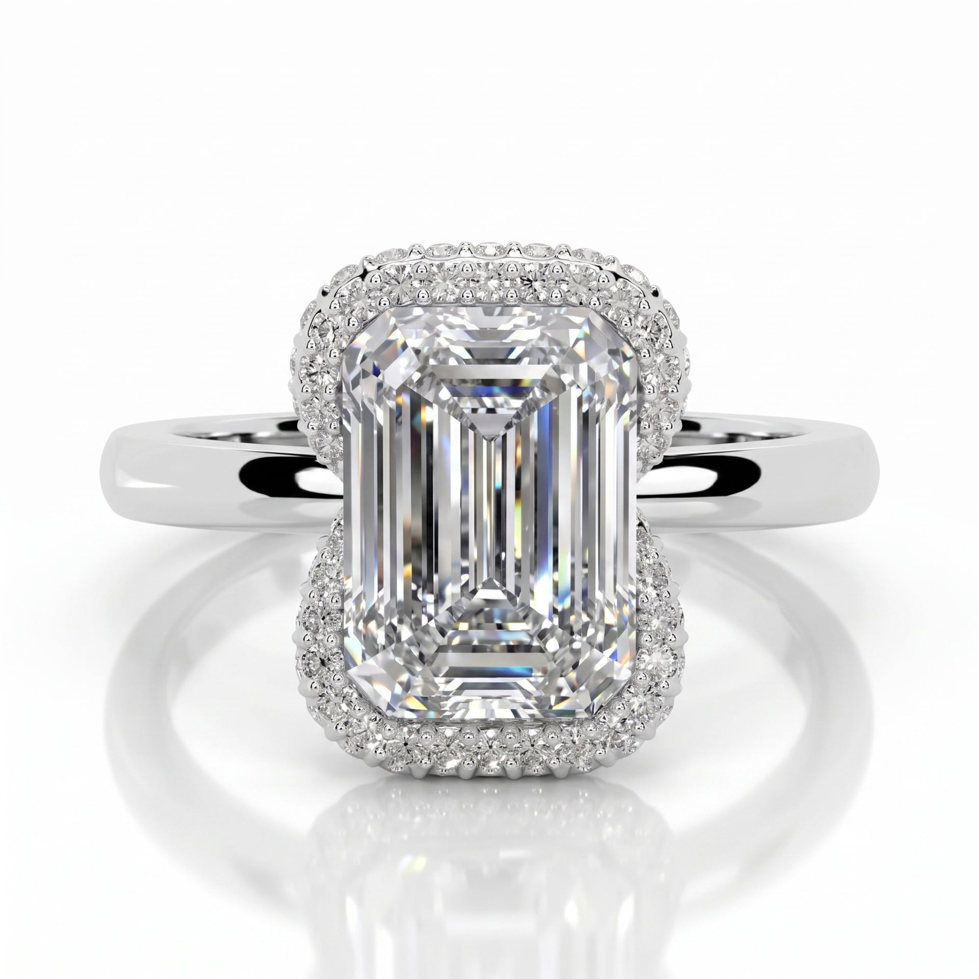 Pure Symphony Solitaire Lab Grown Diamond Ring