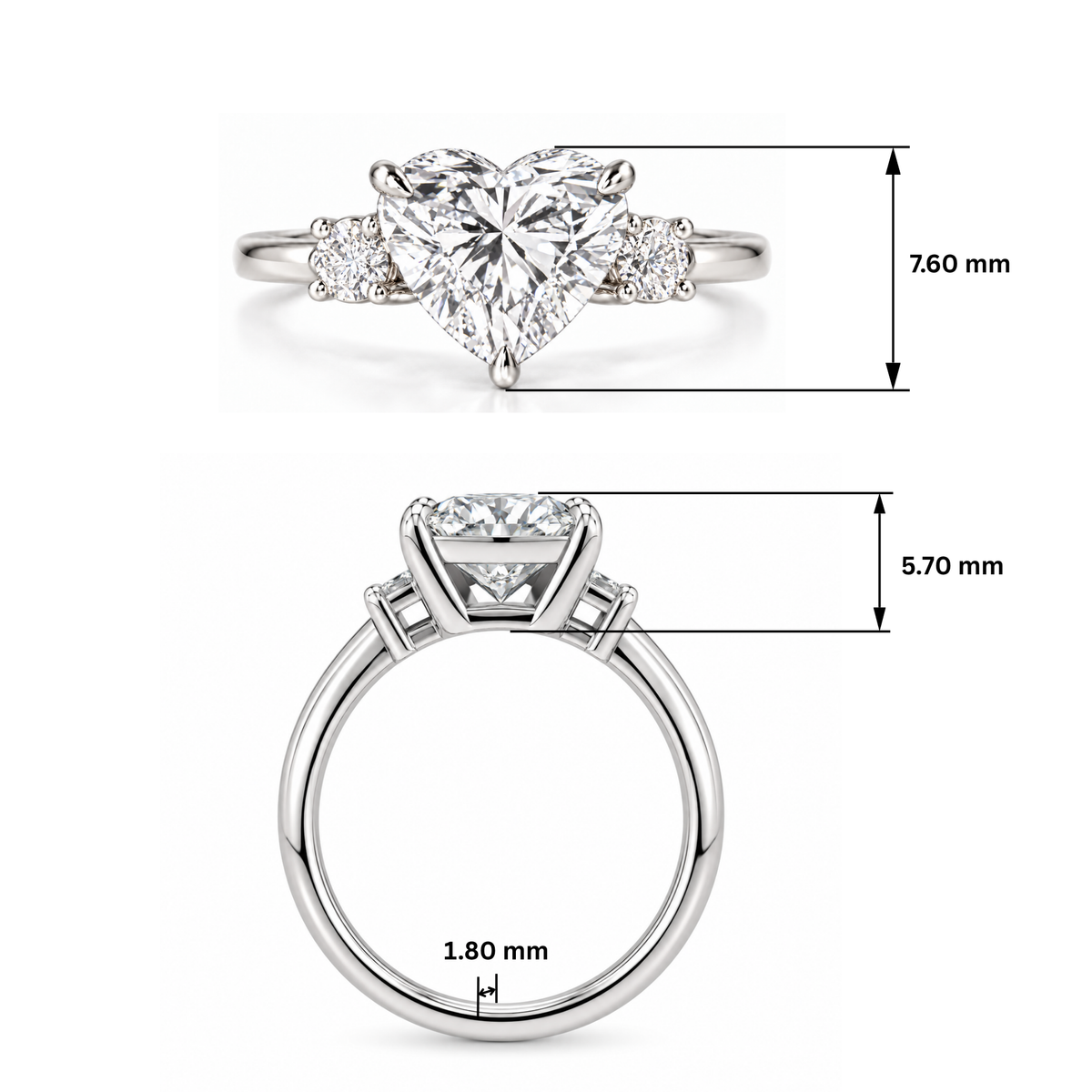 Soulmate Solitaire Lab Grown Diamond Ring