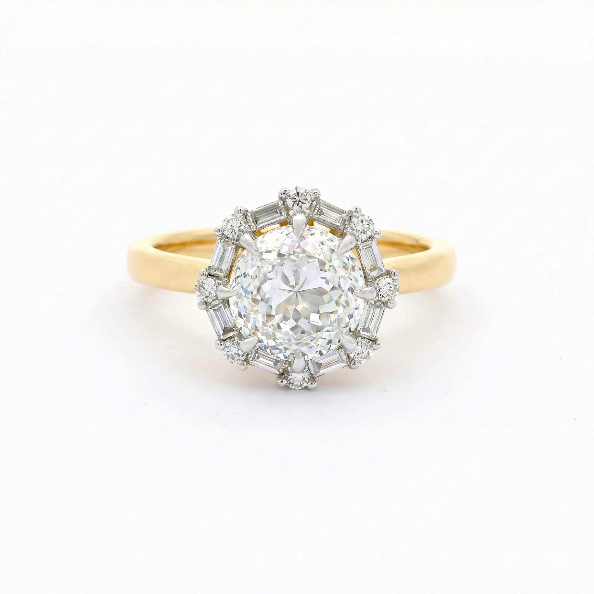 Celestara Bloom Solitaire Lab Grown Diamond Ring