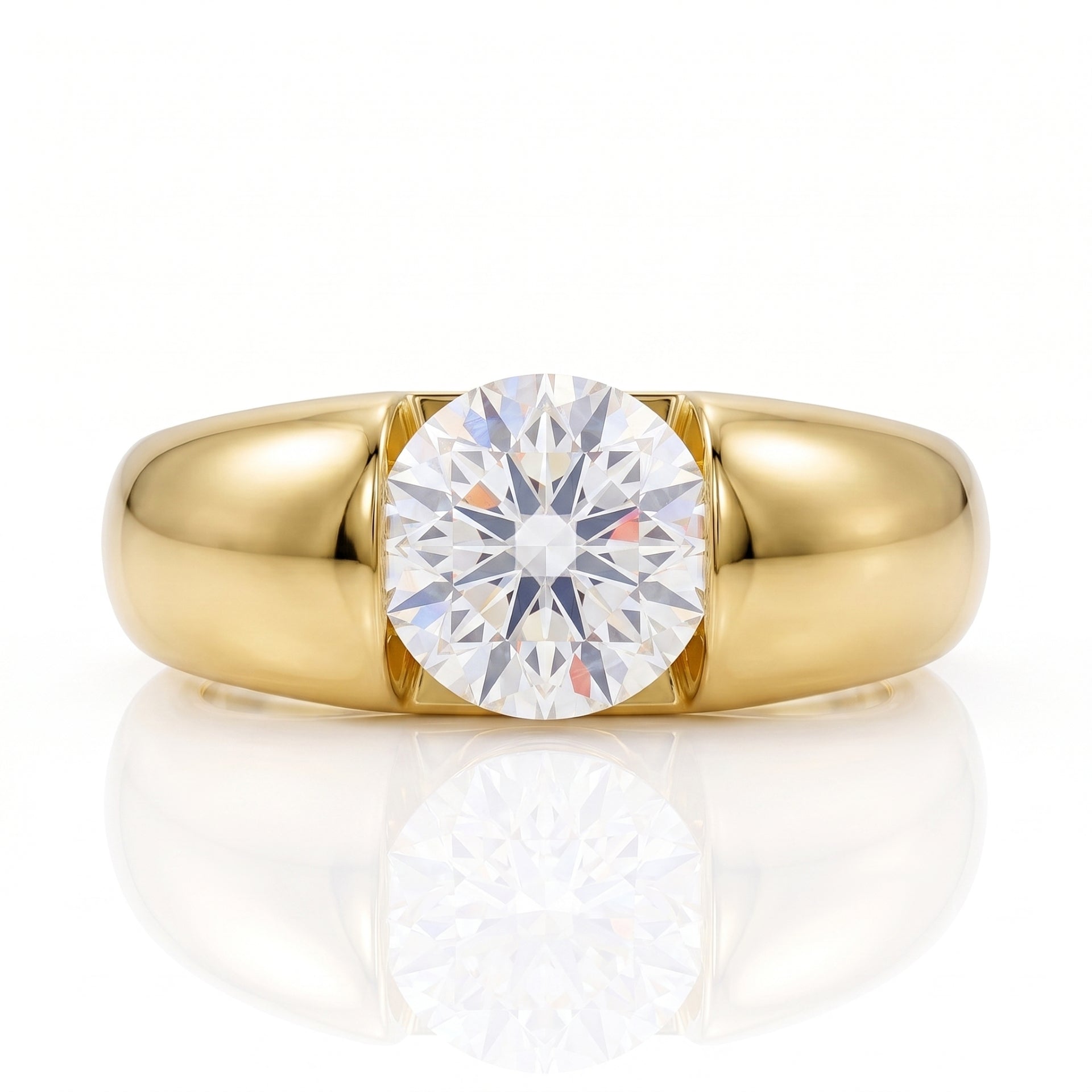 Monarch Solitaire Lab Grown Diamond Ring