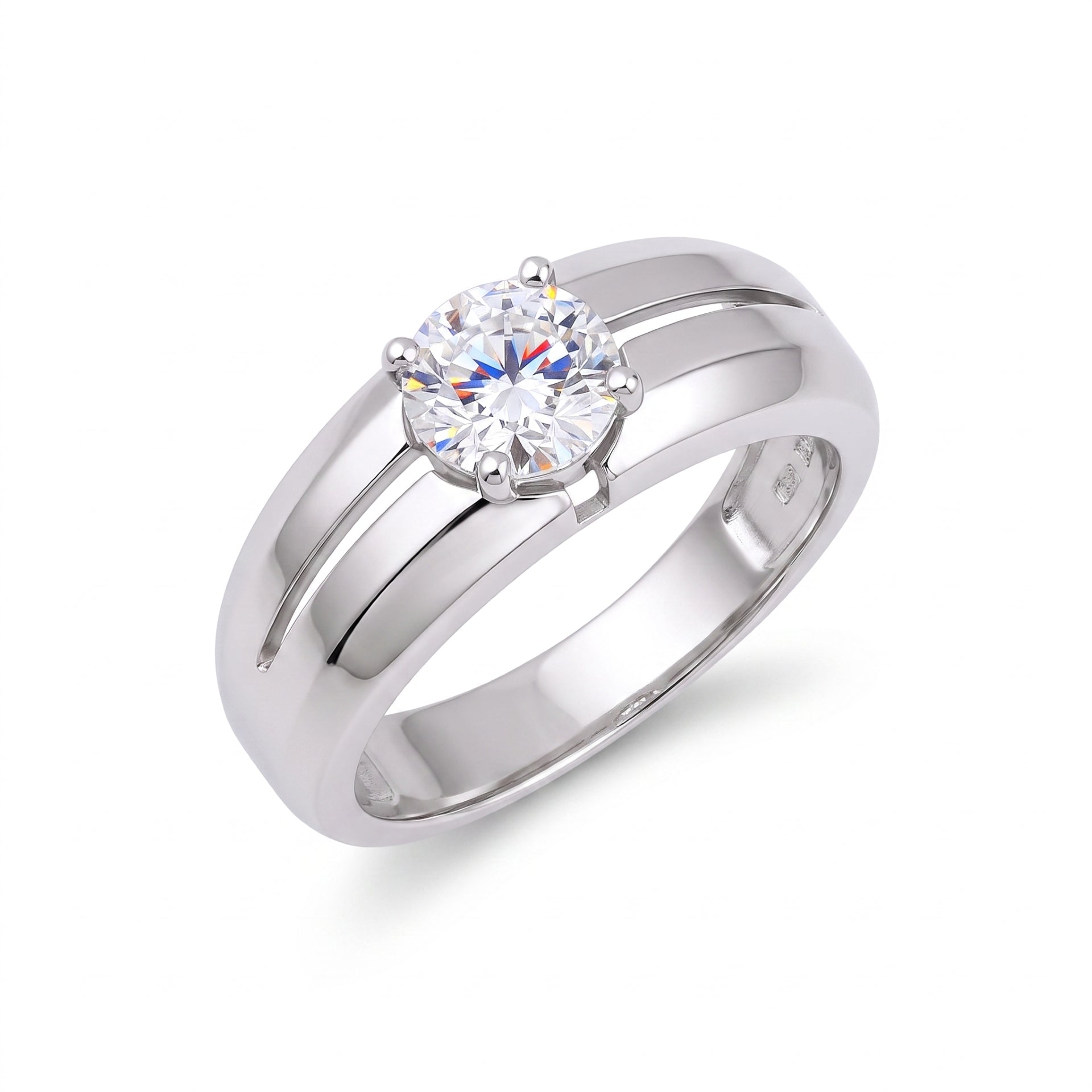 Radiant Avenue Lab Grown Diamond Ring