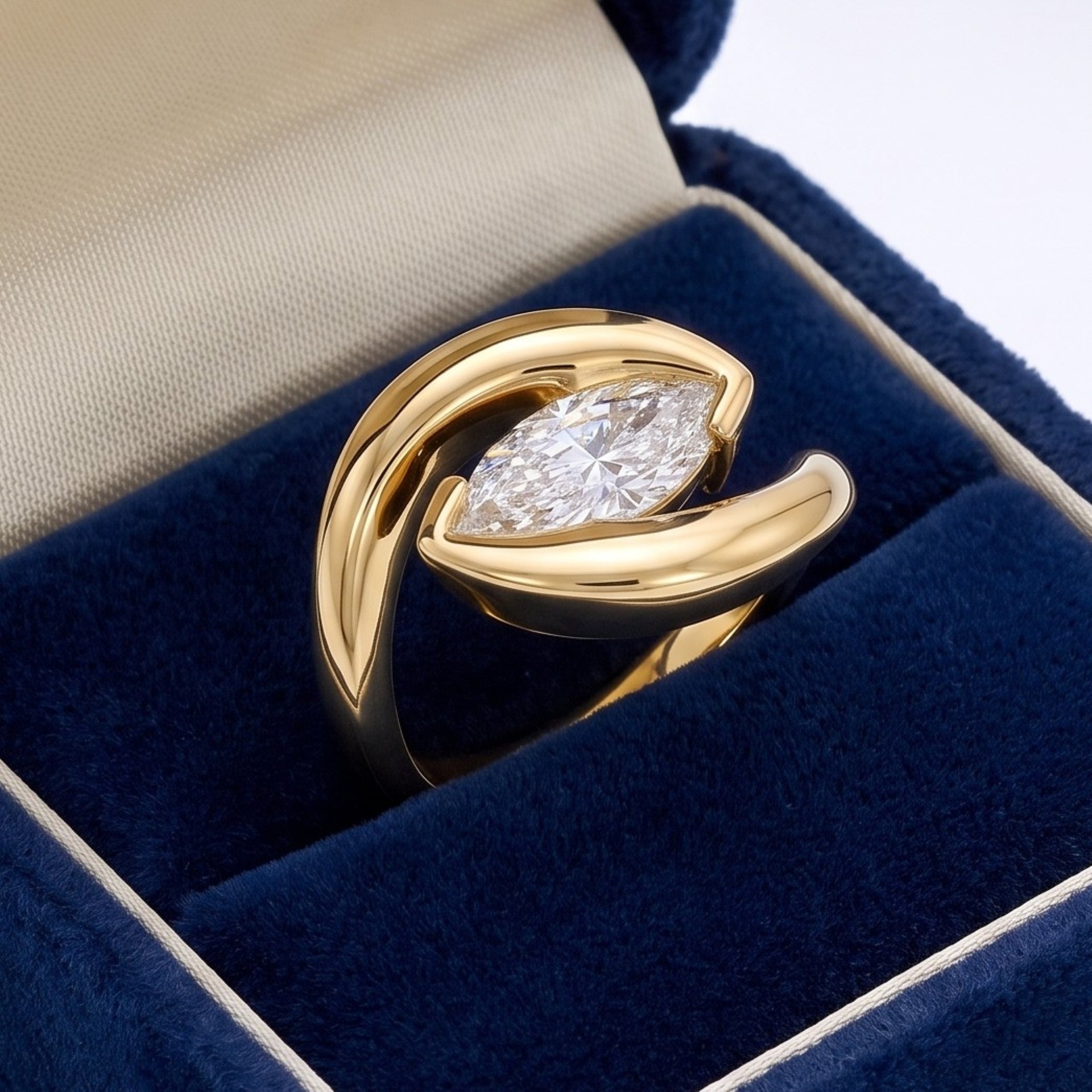 Nebula Solitaire Lab Grown Diamond Ring
