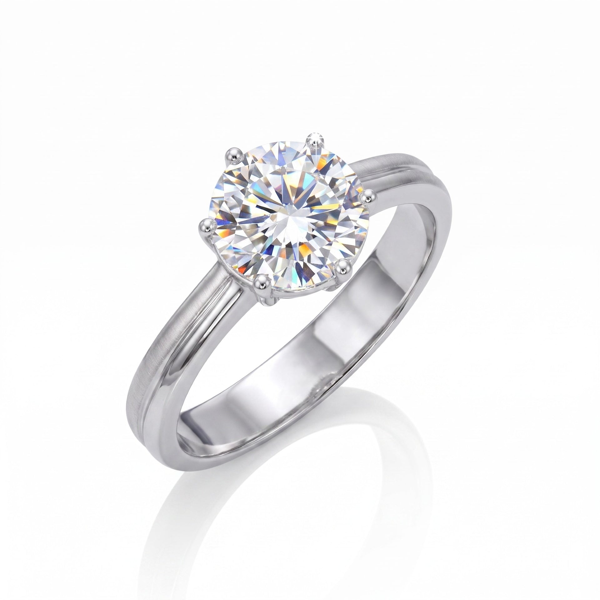 Starlace Solitaire Lab Grown Diamond Ring