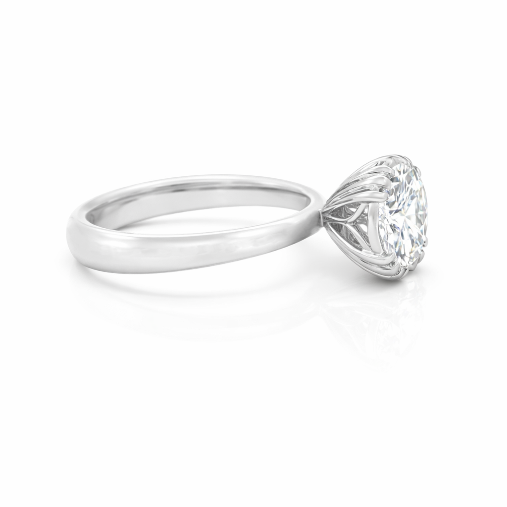 Clarity Point Solitaire Lab Grown Diamond Ring