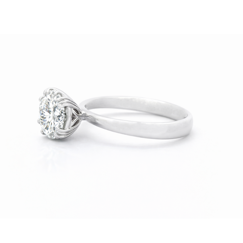 Clarity Point Solitaire Lab Grown Diamond Ring