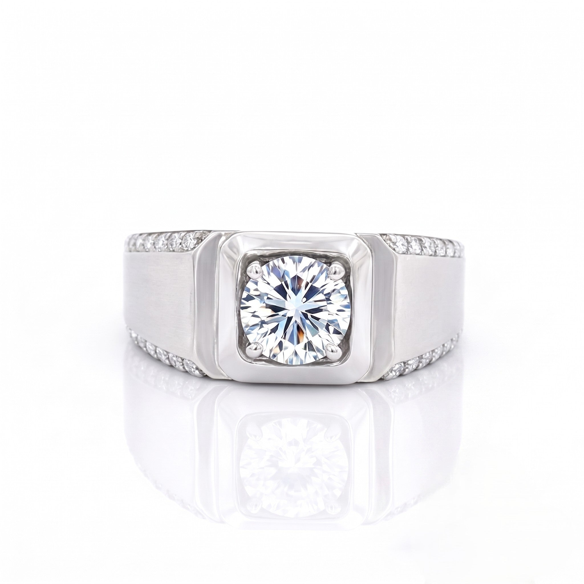 Zenvor Elite Solitaire Lab Grown Diamond Ring