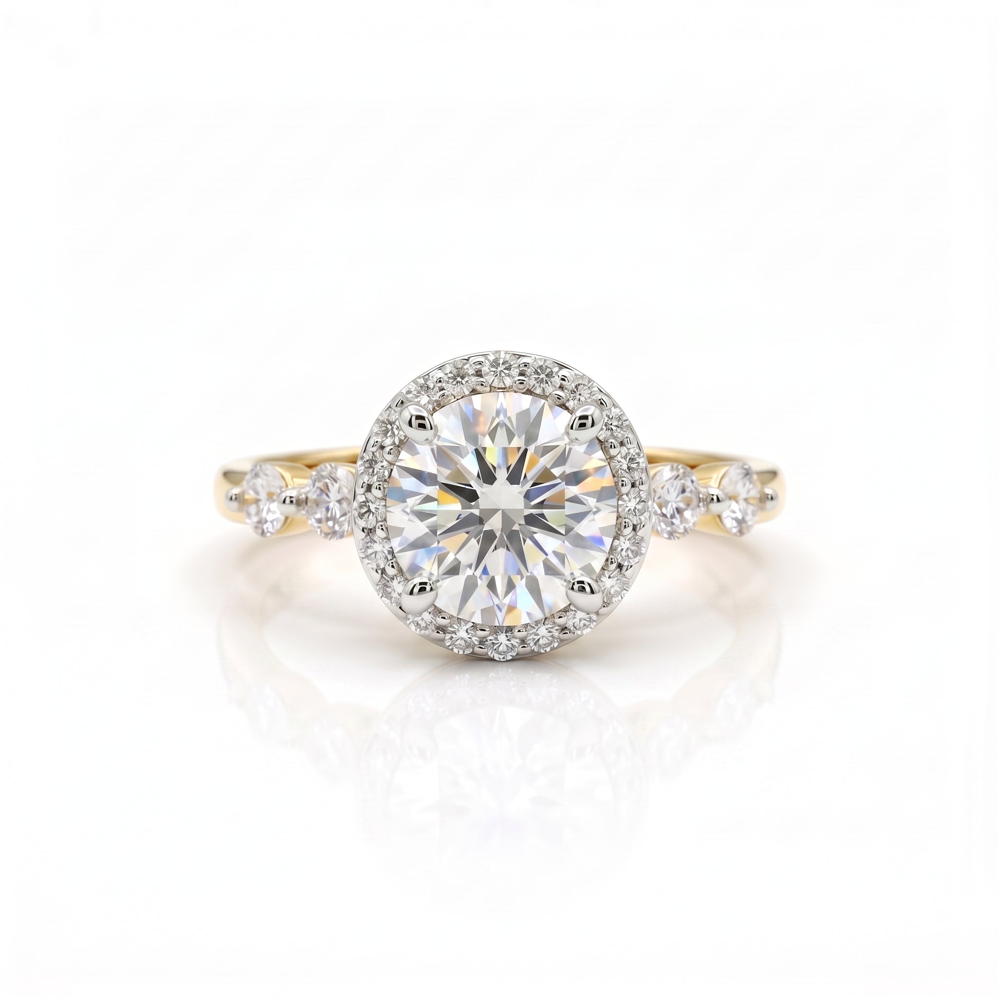 Xymera Radiance Solitaire Lab Grown Diamond Ring