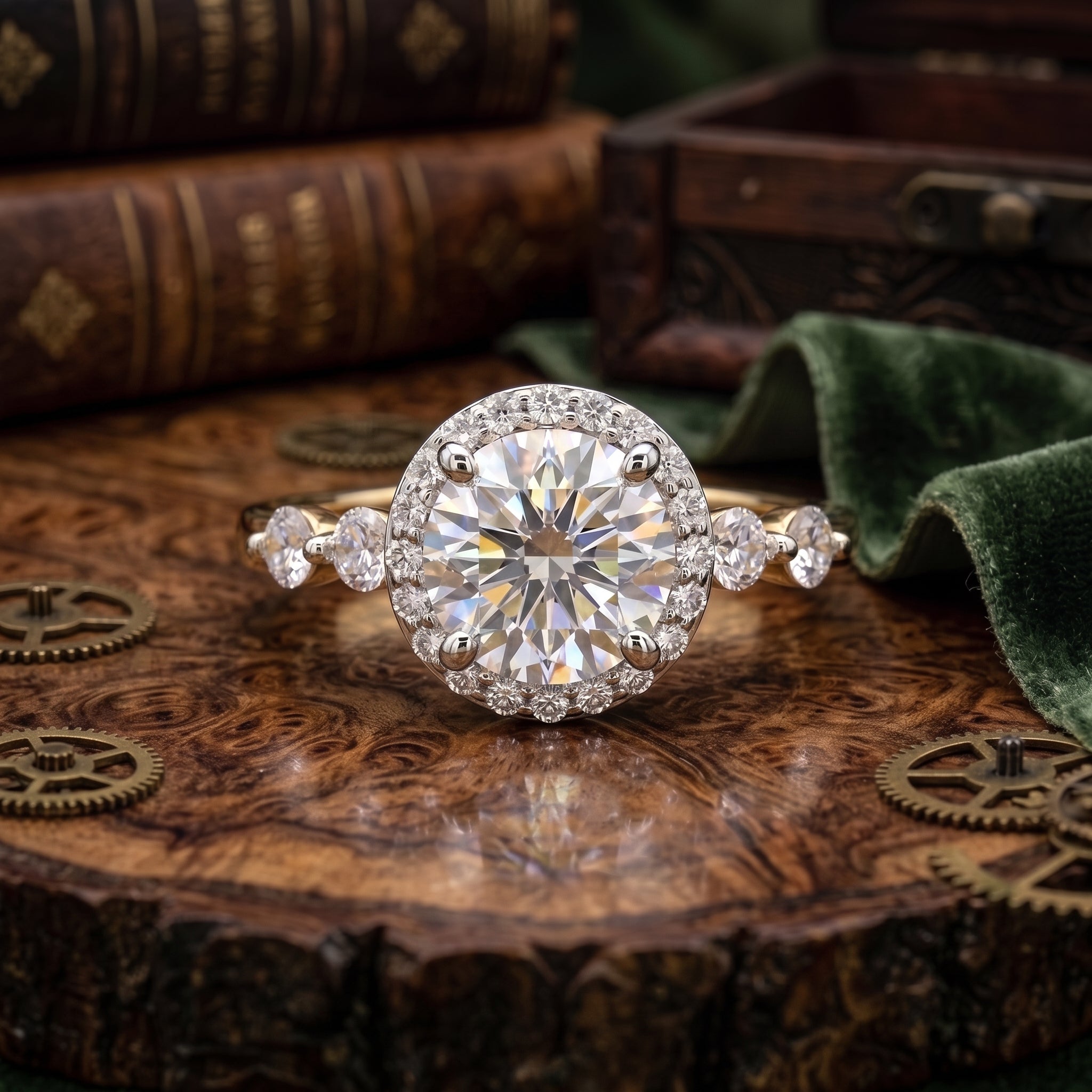 Xymera Radiance Solitaire Lab Grown Diamond Ring