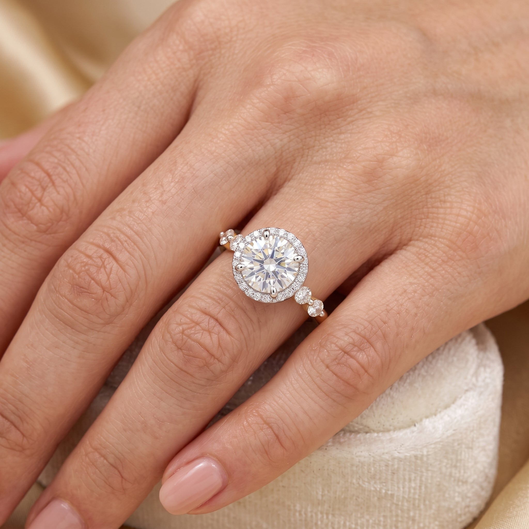 Xymera Radiance Solitaire Lab Grown Diamond Ring