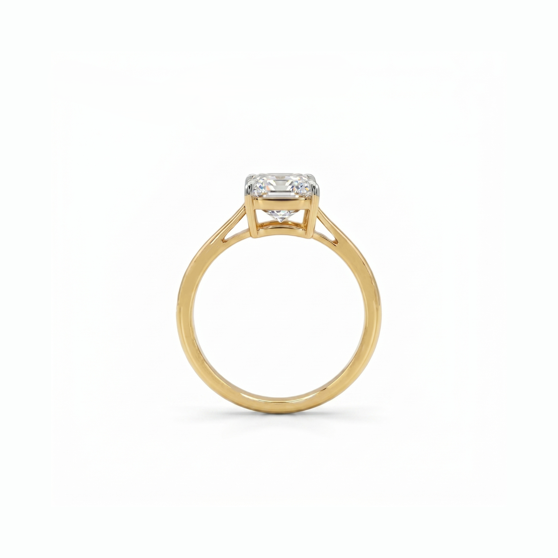 Ice Glide Solitaire Lab Grown Diamond Ring