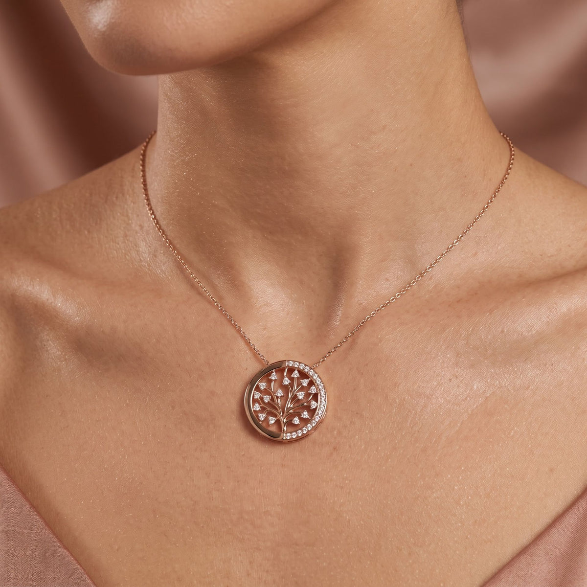 Starry Sapling Lab Grown Diamond Pendant