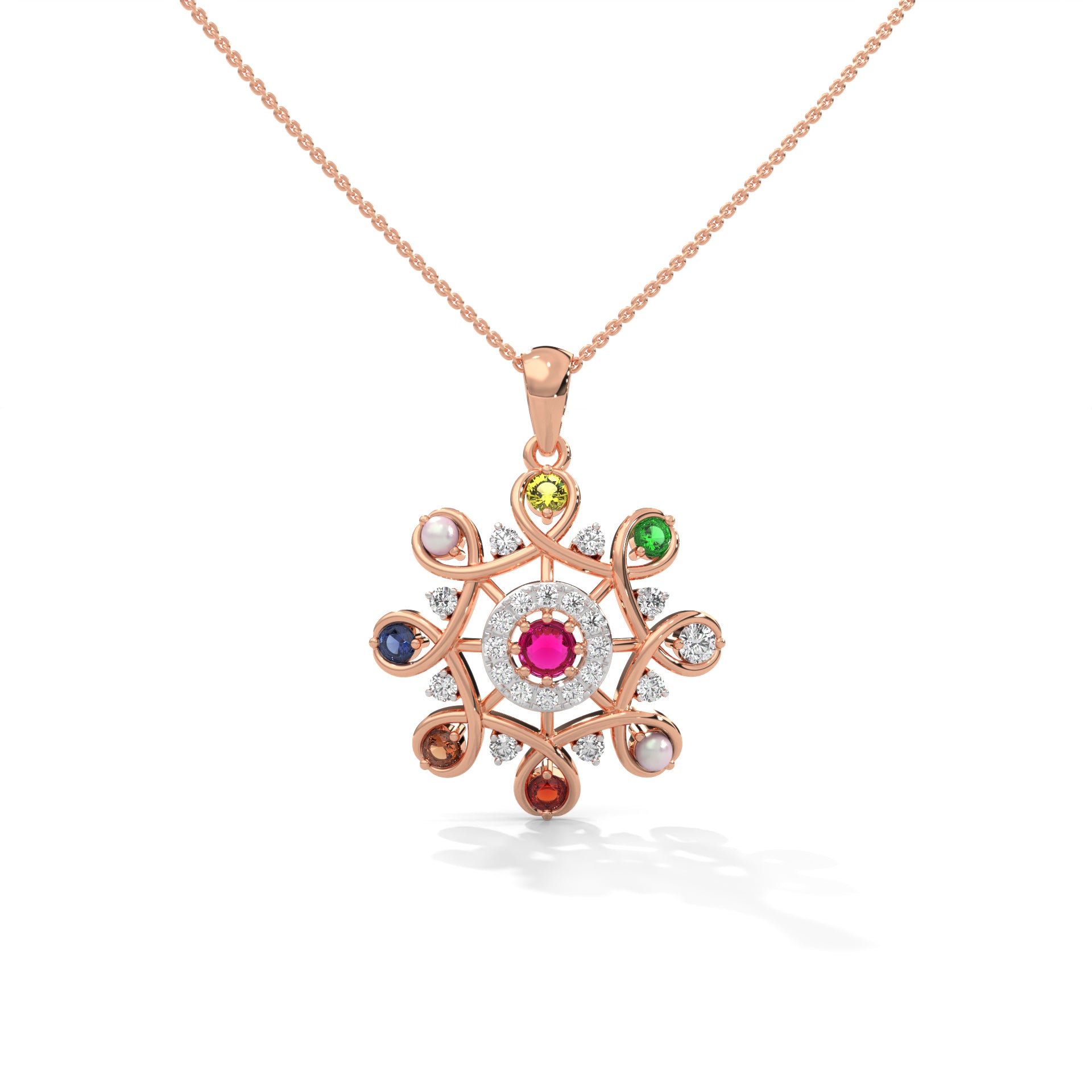 Divine Constellation Lab Grown Diamond Pendant