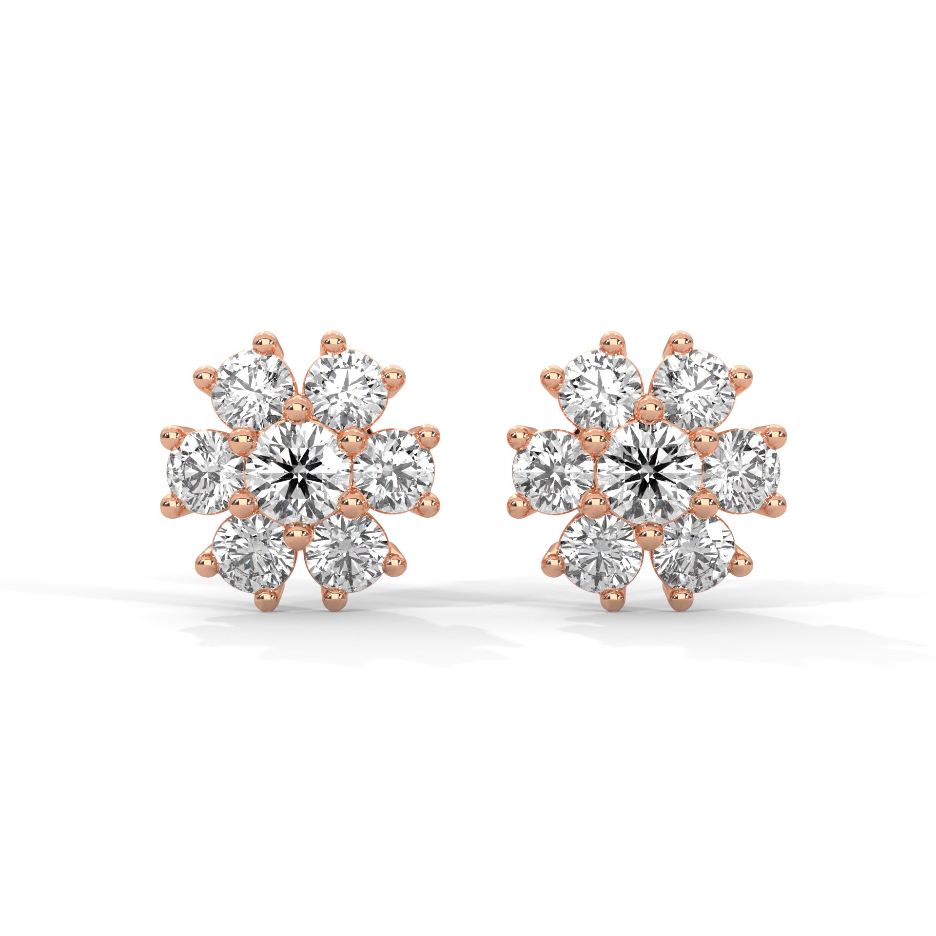 Blossom Lab Grown Diamond Earrings