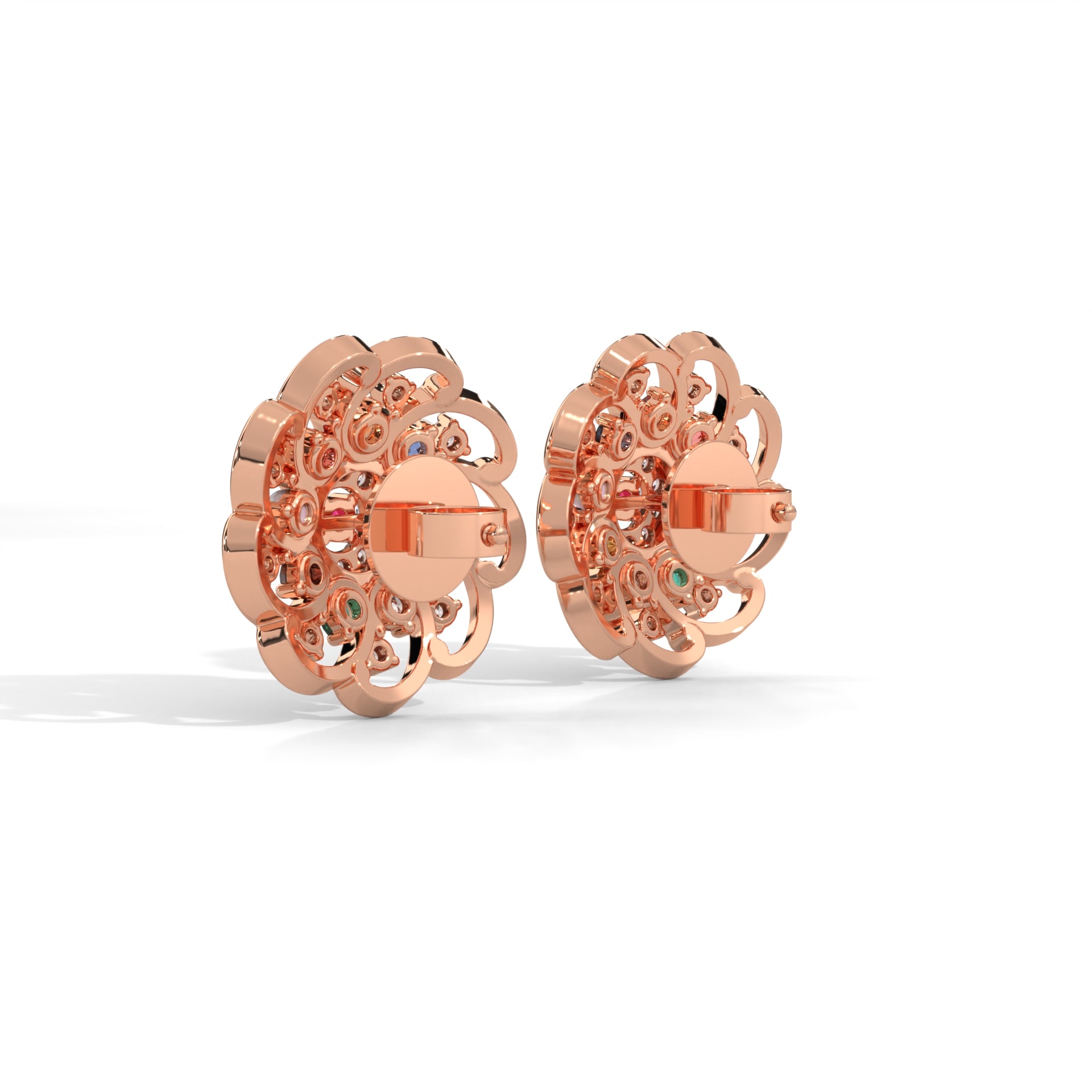 Solar Bloom Lab Grown Diamond Studs