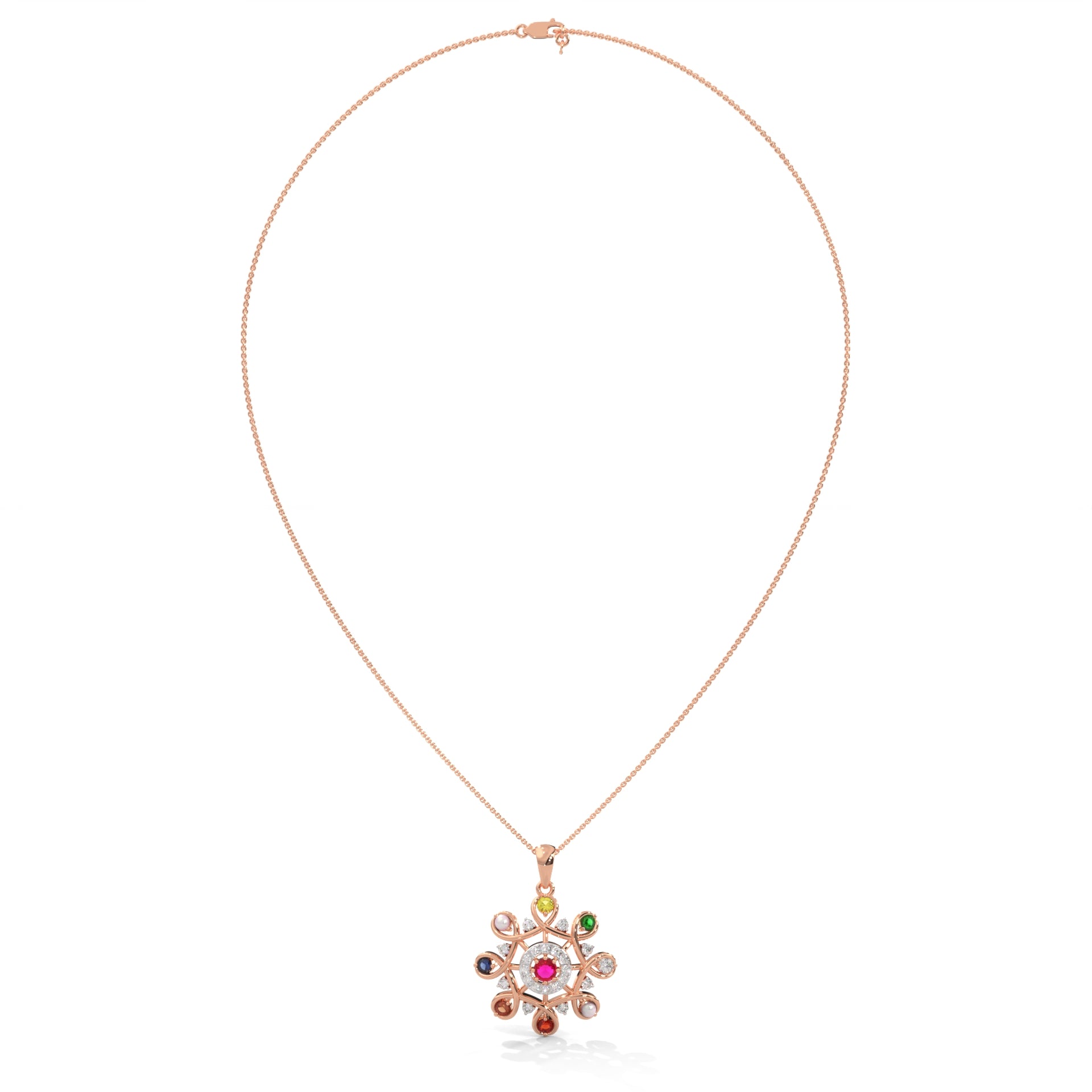 Divine Constellation Lab Grown Diamond Pendant