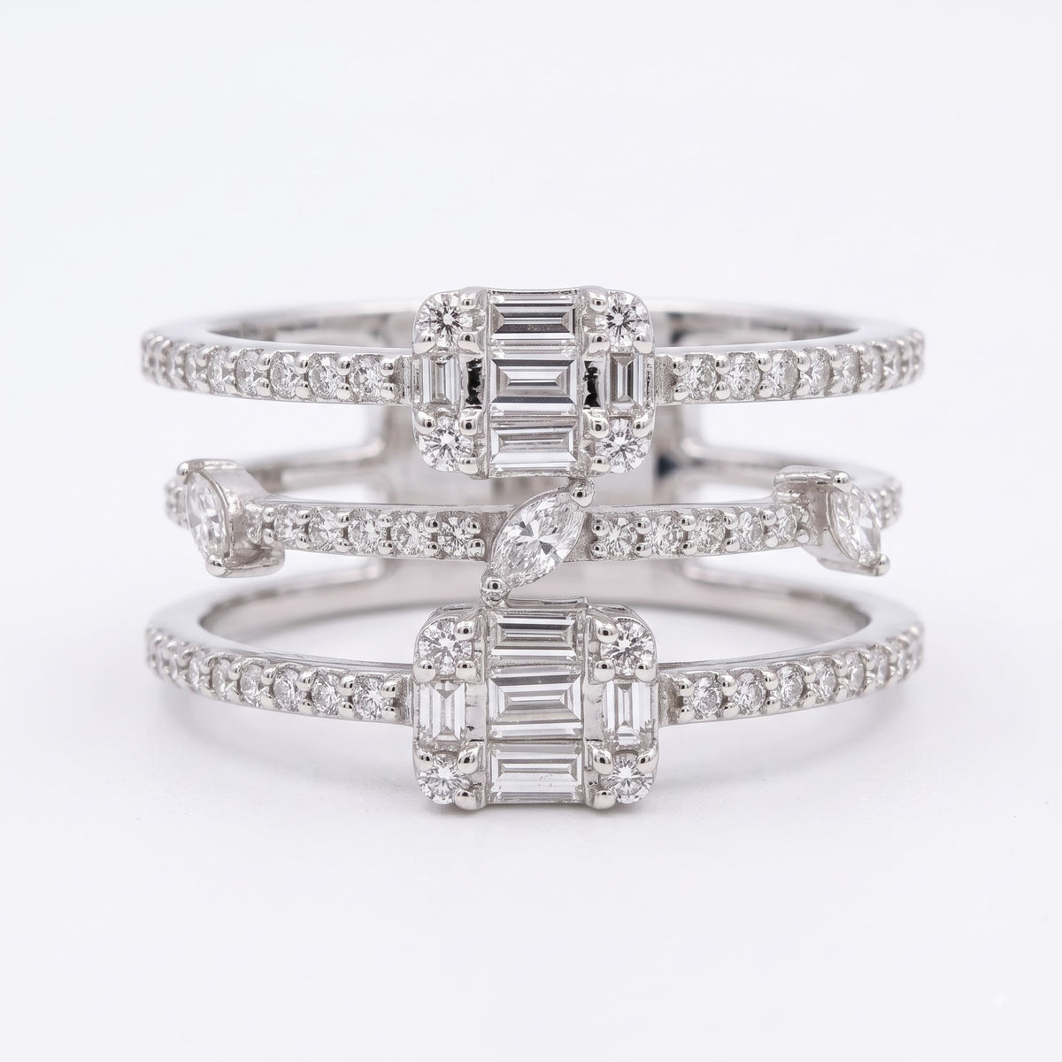 Paradigm Crossover Lab Grown Diamond Ring