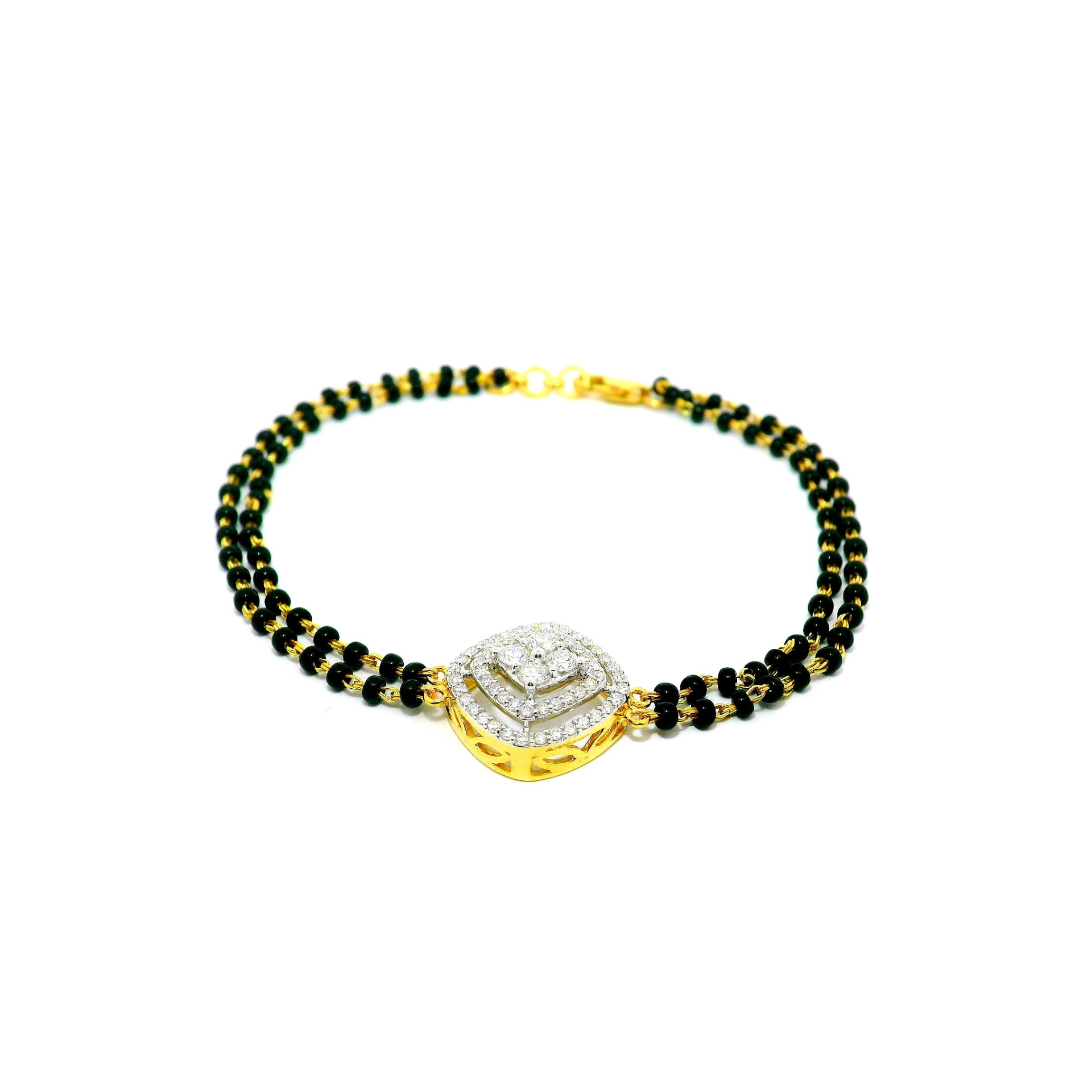 Eternal Bond Lab Grown Diamond Hand Mangalsutra