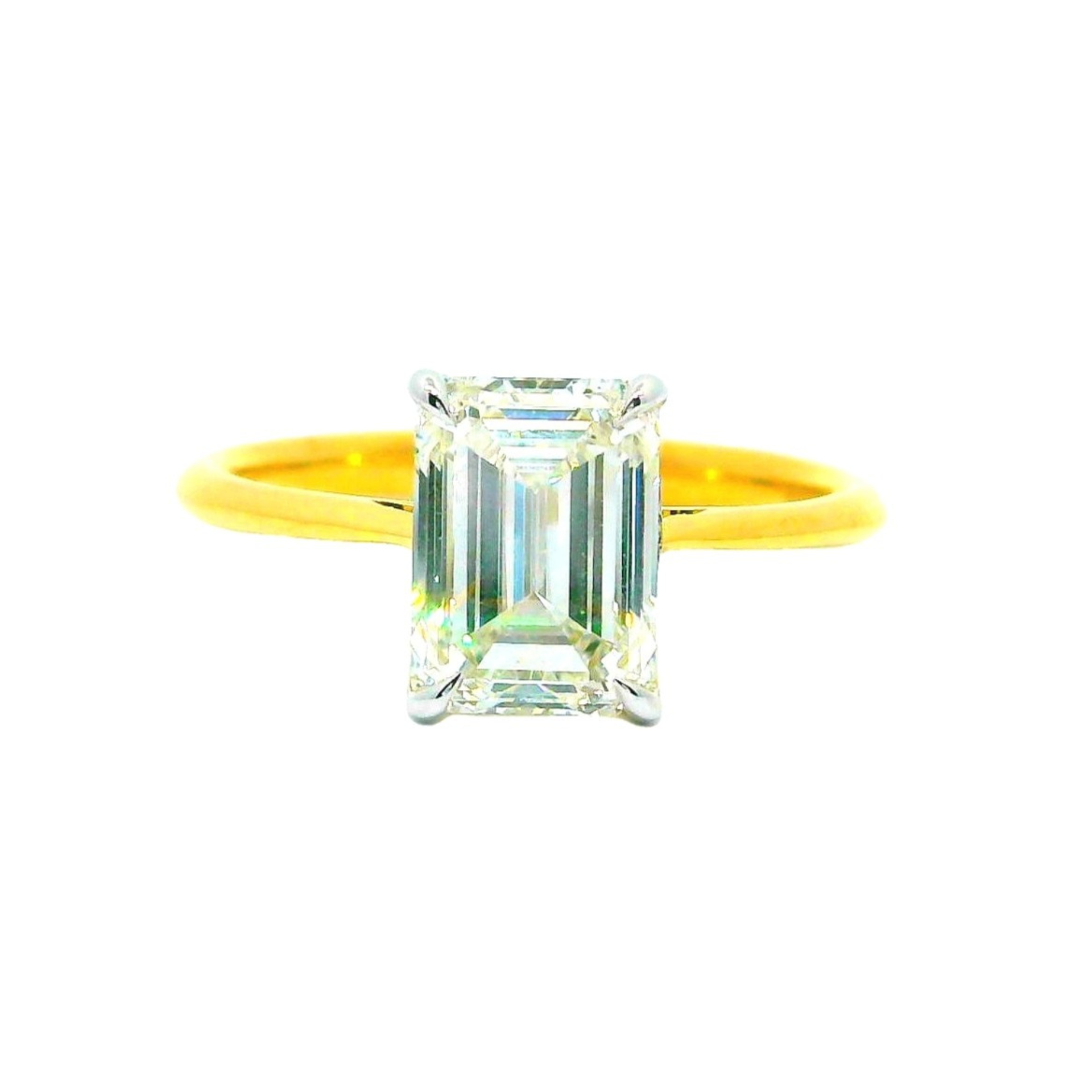 Elegance Solitaire Lab Grown Diamond Ring