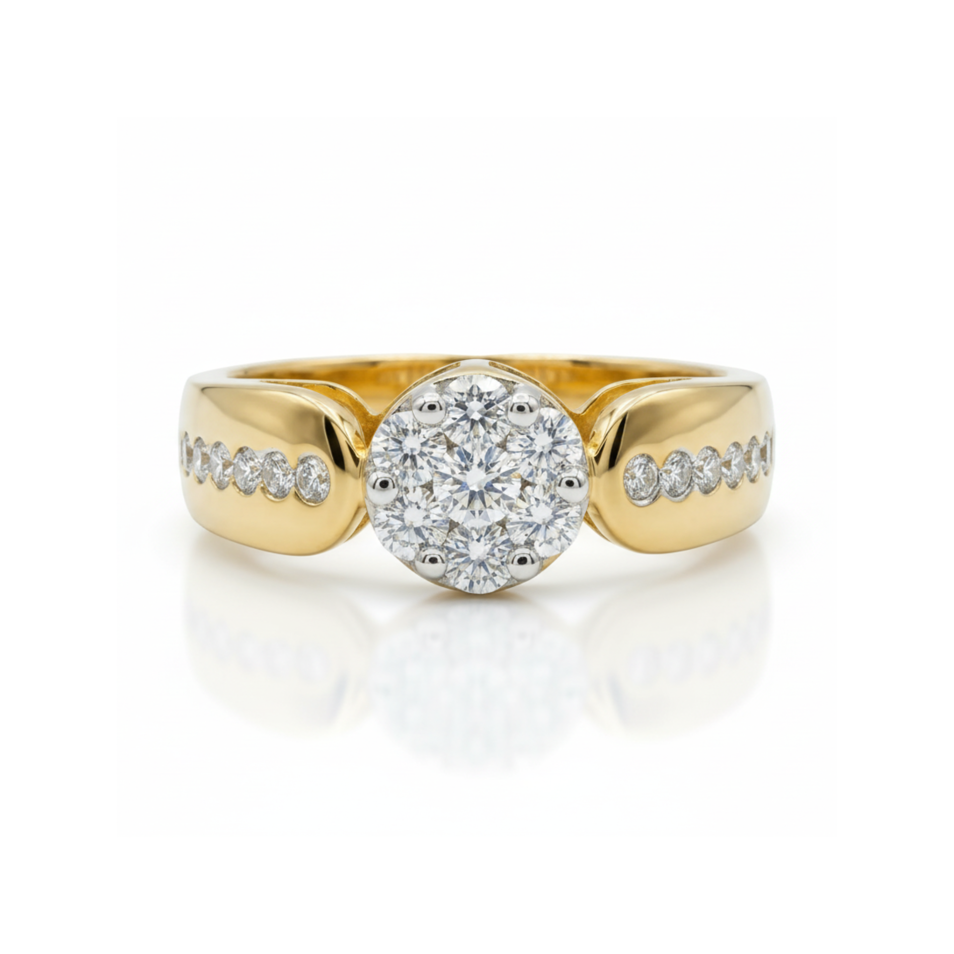 Dazzle Bloom Lab Grown Diamond Ring