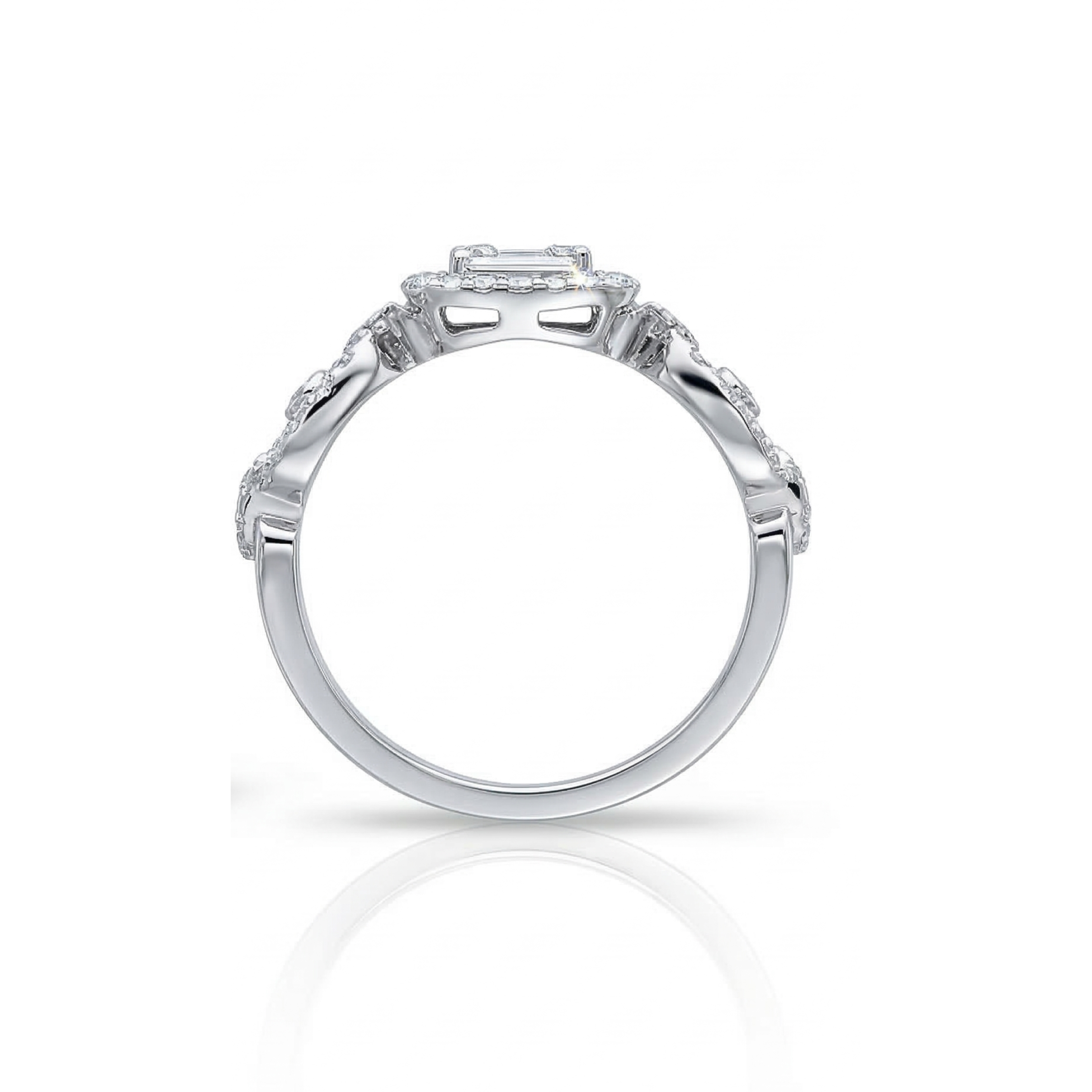 Palais Deco Lab Grown Diamond Ring