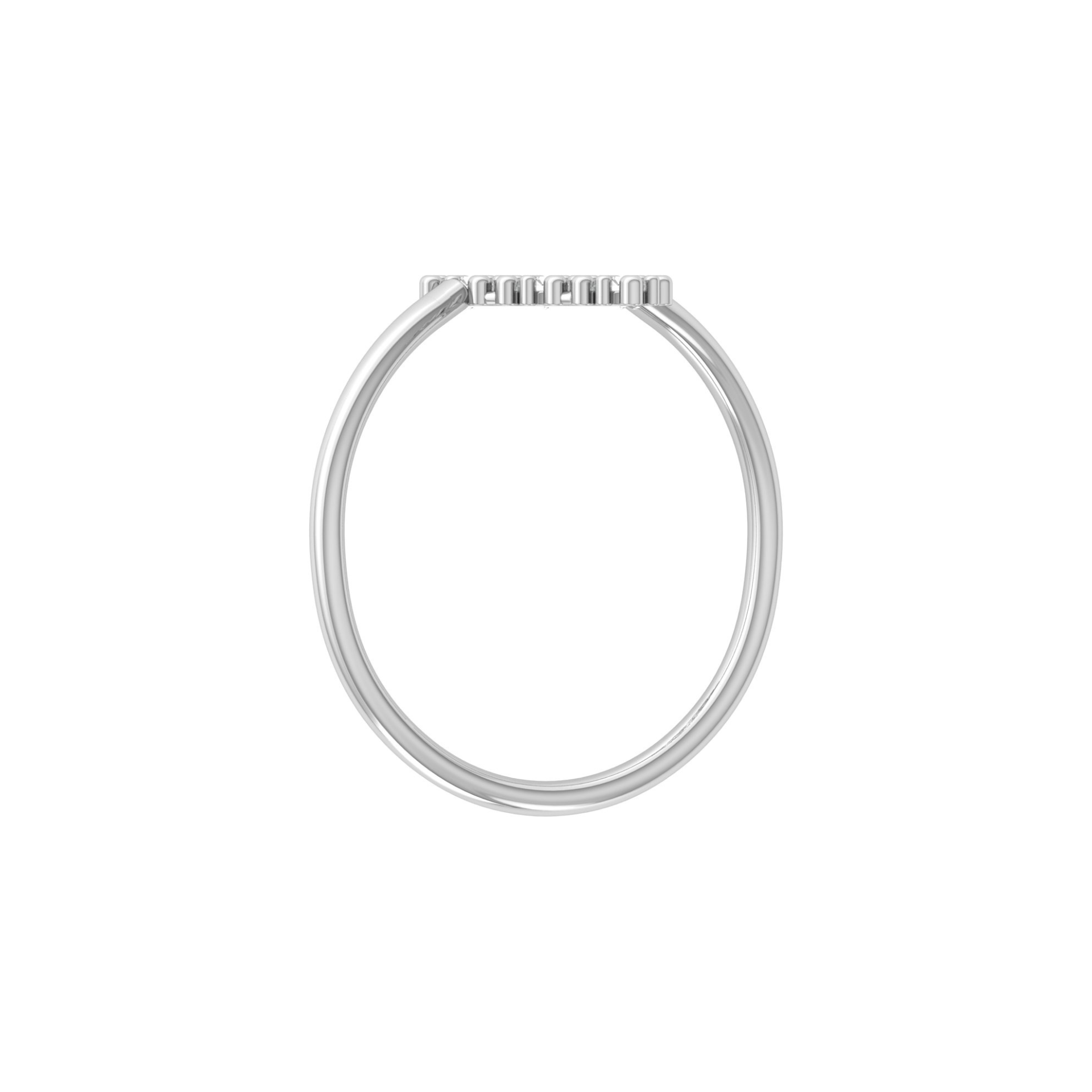 Drift Platinum Plated Lab Grown Diamond Ring