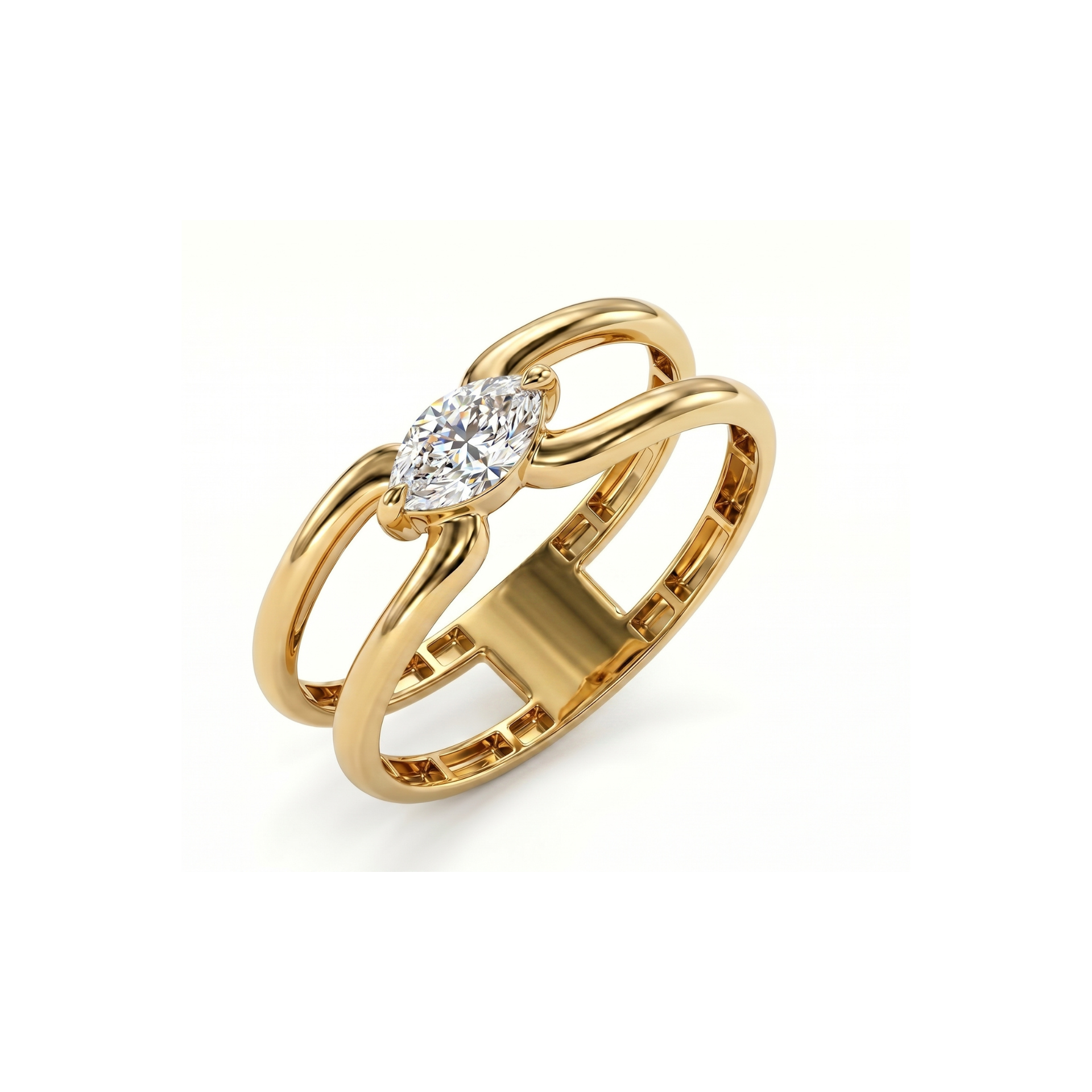 Aerial Horizon Lab Grown Diamond Ring