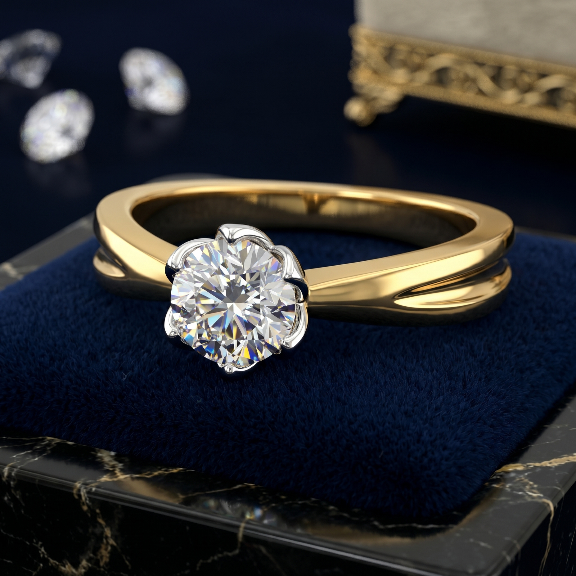 Aurelia Solace Lab Grown Diamond Ring