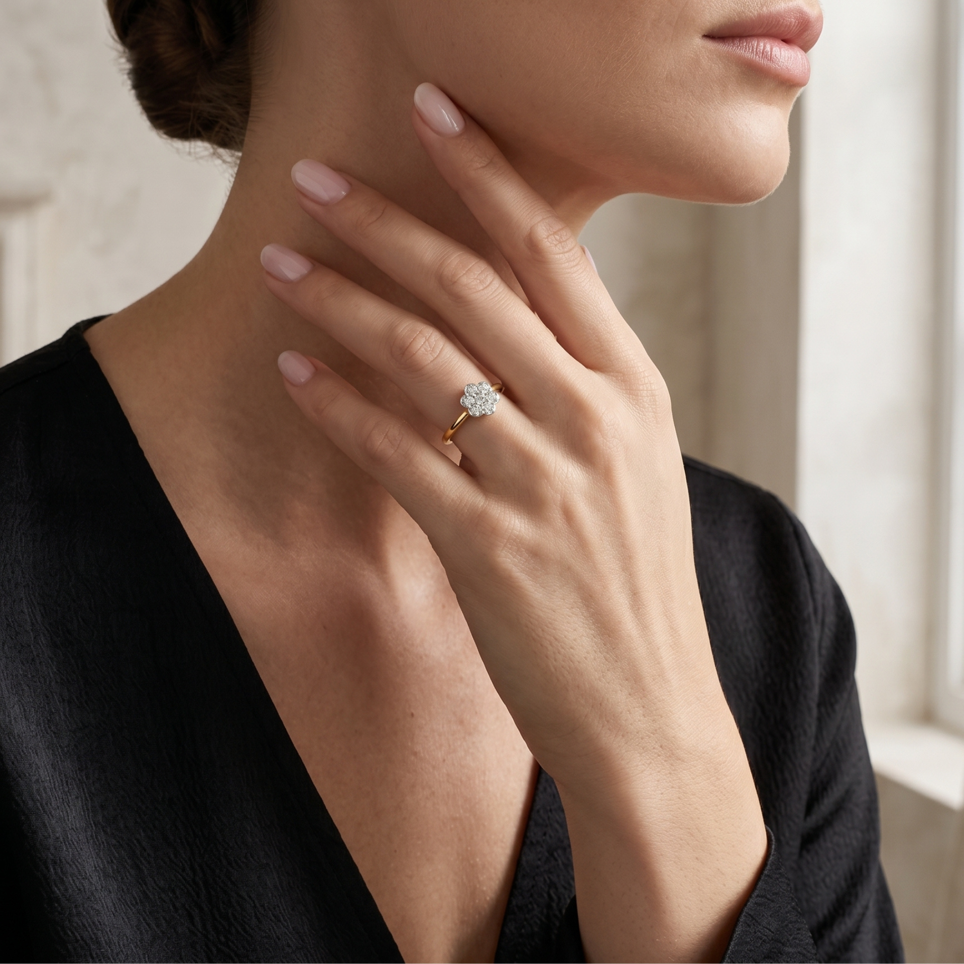 Bloom of Light Lab Grown Diamond Ring
