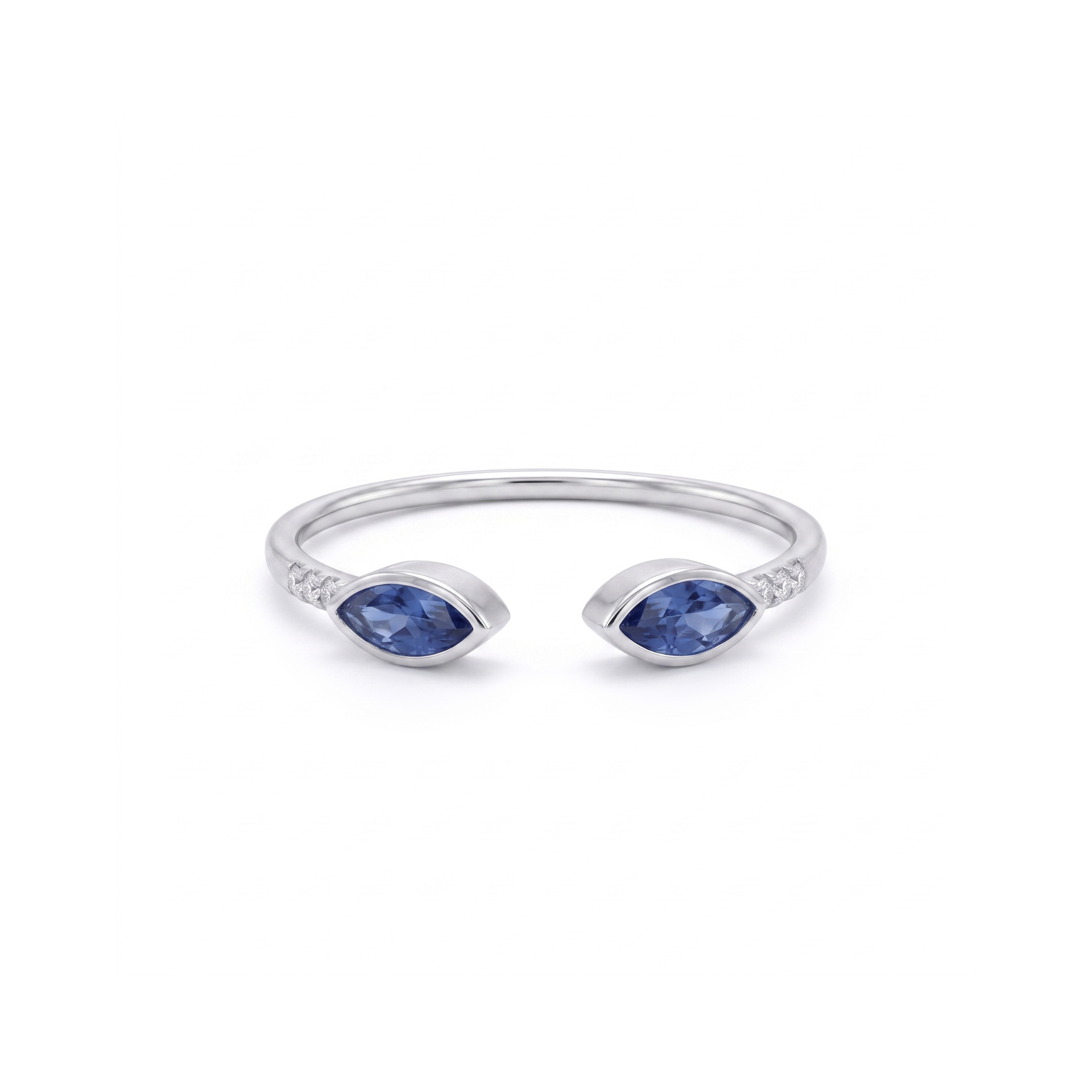 Gossamer Platinum Plated Lab Grown Diamond Ring