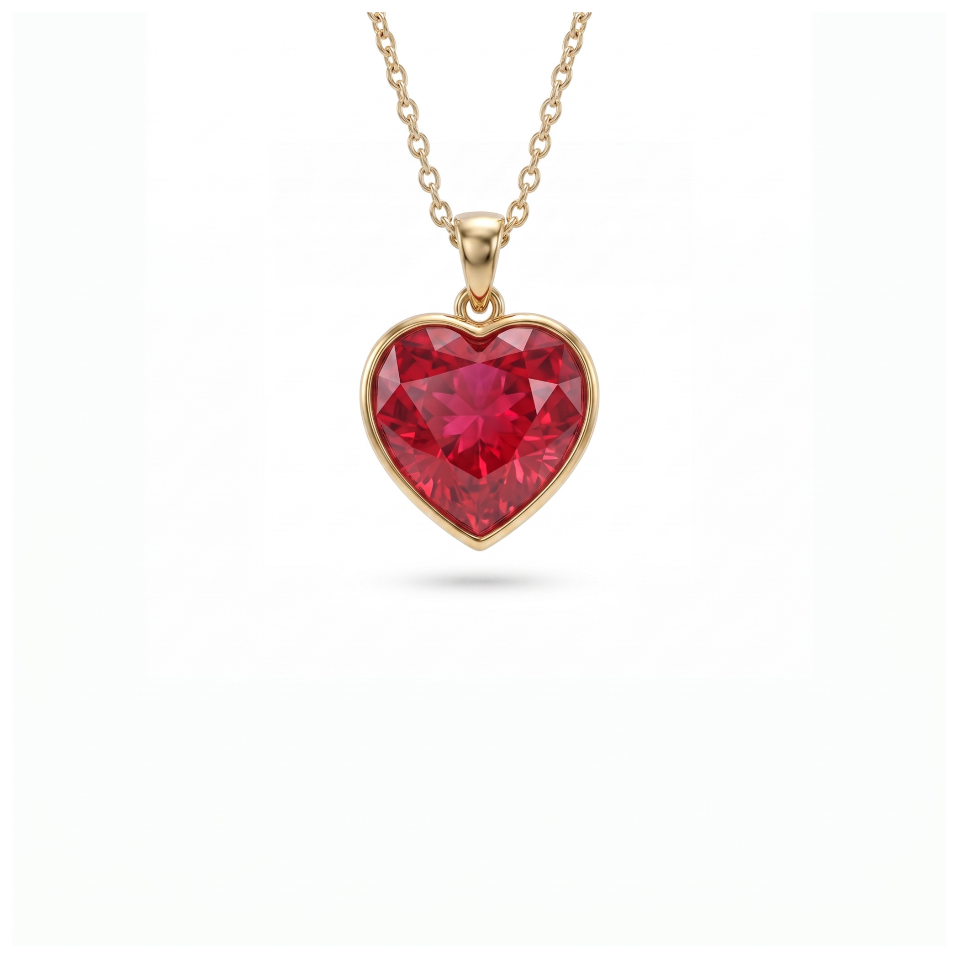 Beloved Anchor Gold Plated Lab Grown Diamond Pendant