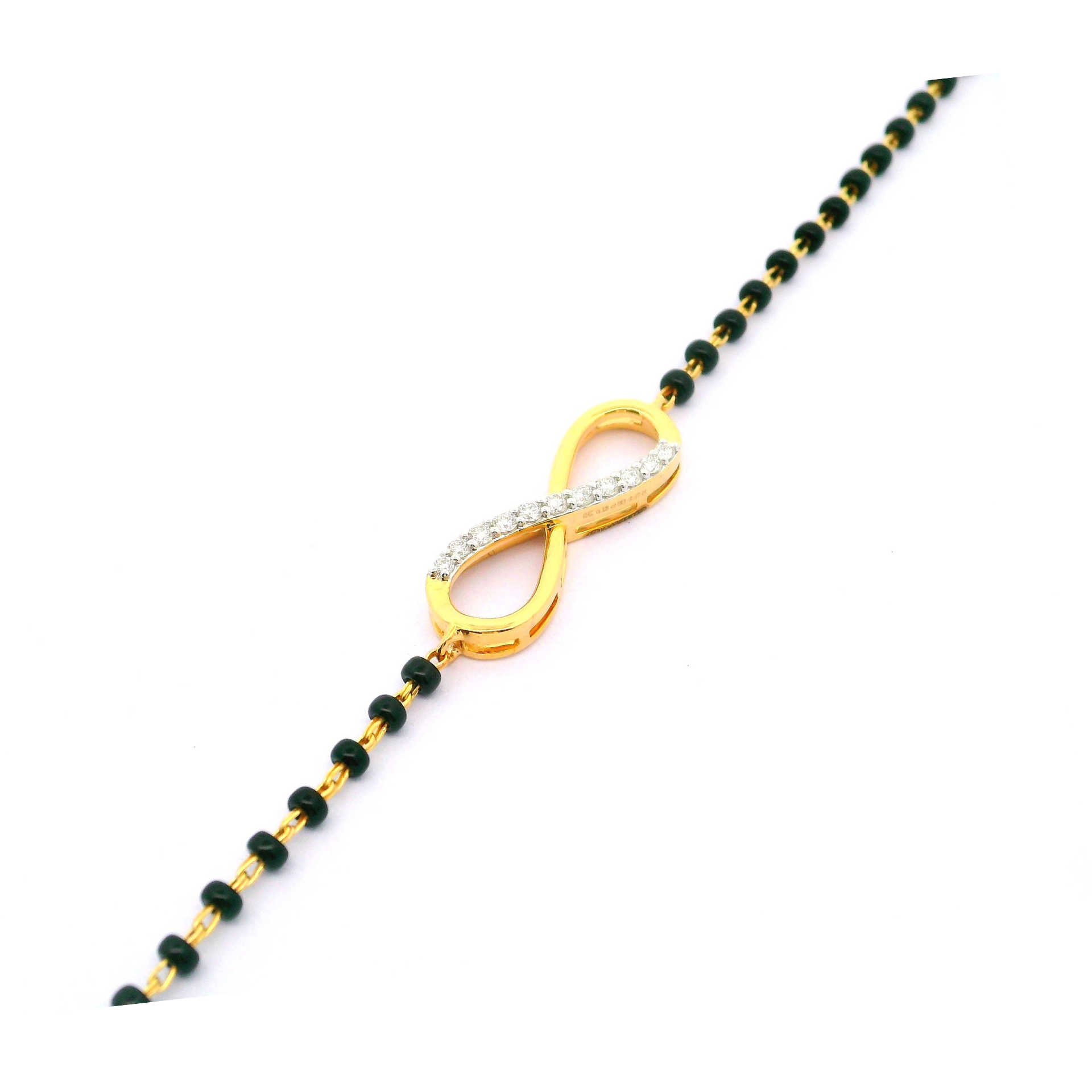 Infinity Spirit Lab Grown Diamond Hand Mangalsutra