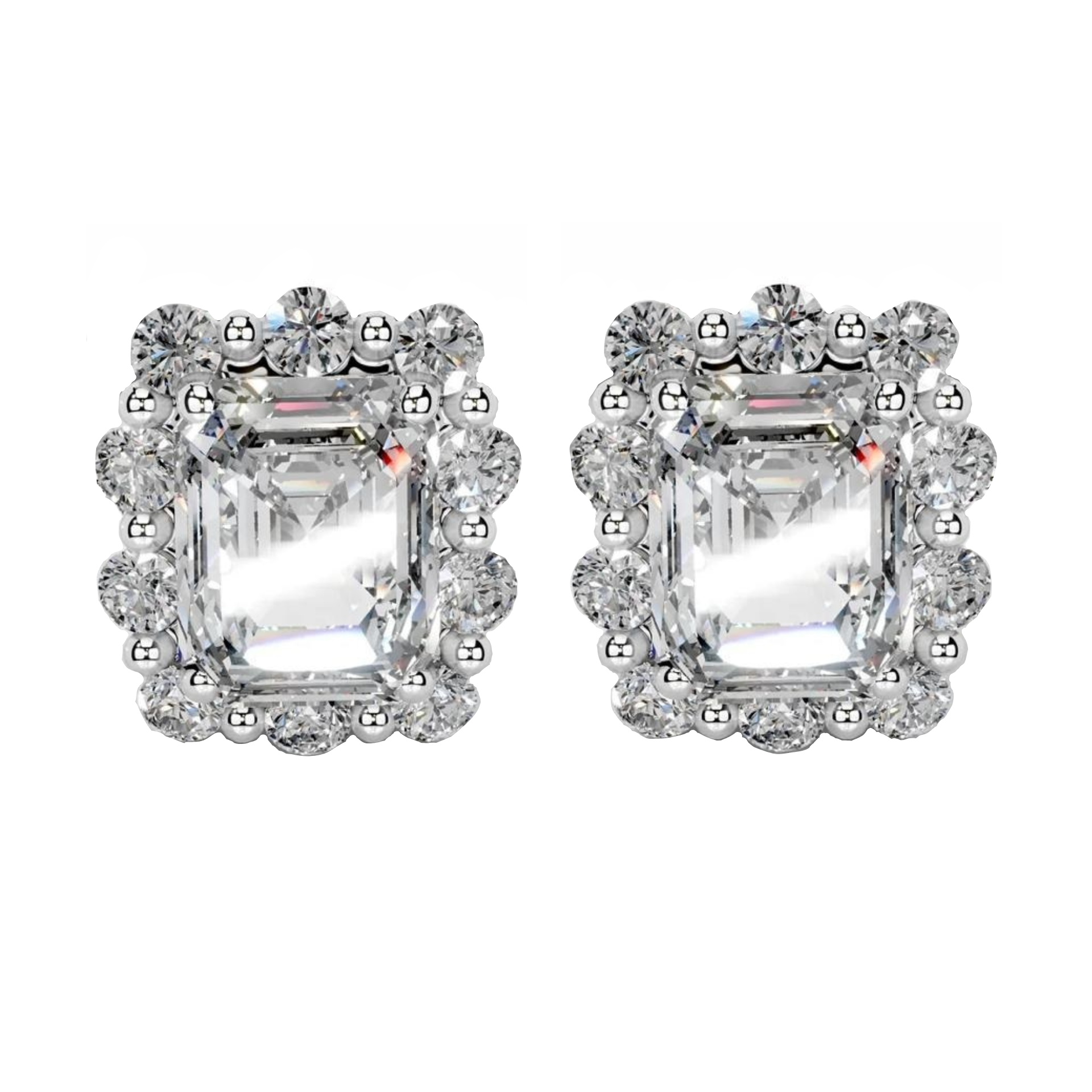 Supreme Sparkle Solitaire Lab Grown Diamond Earrings