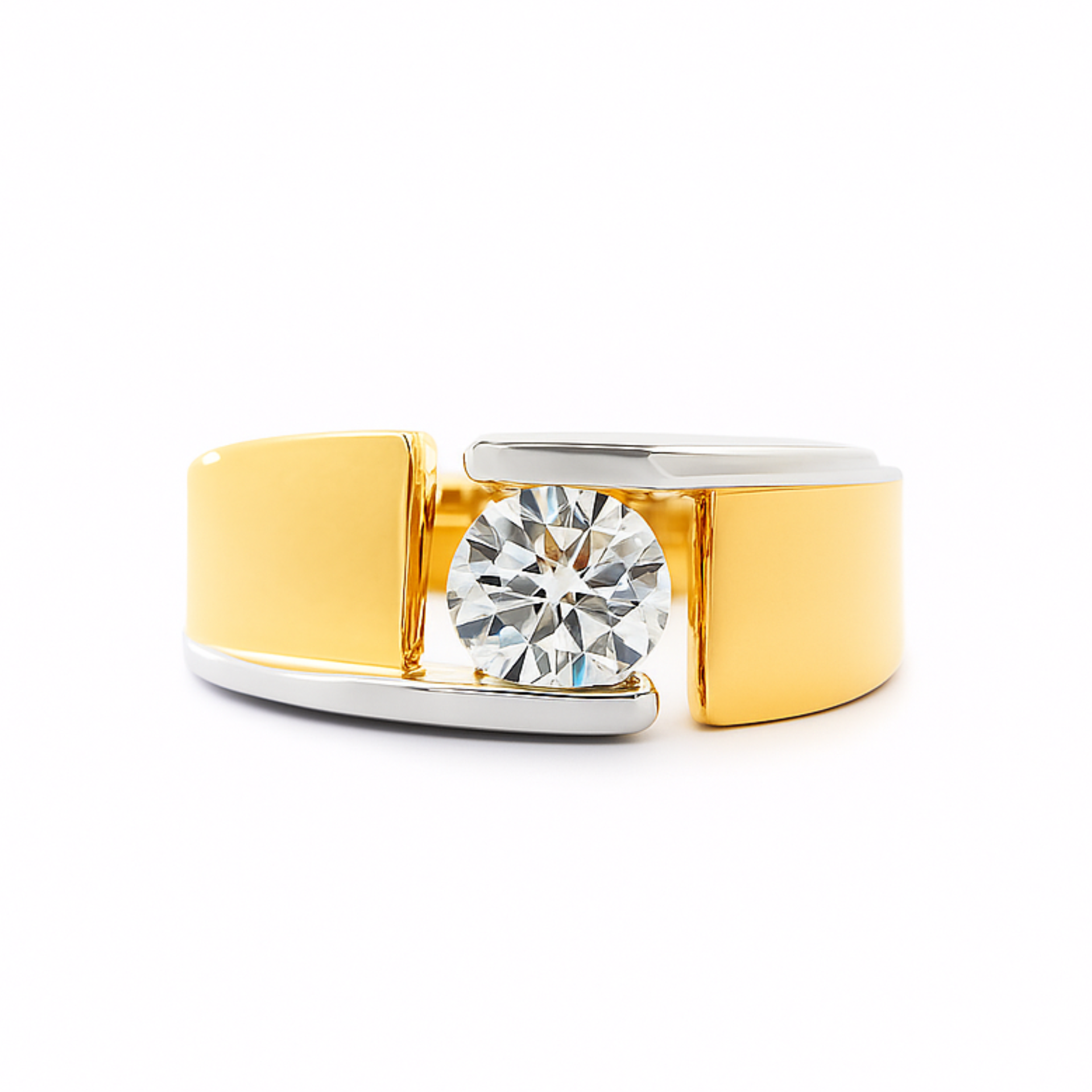 Emperor Edge Lab Grown Diamond Ring