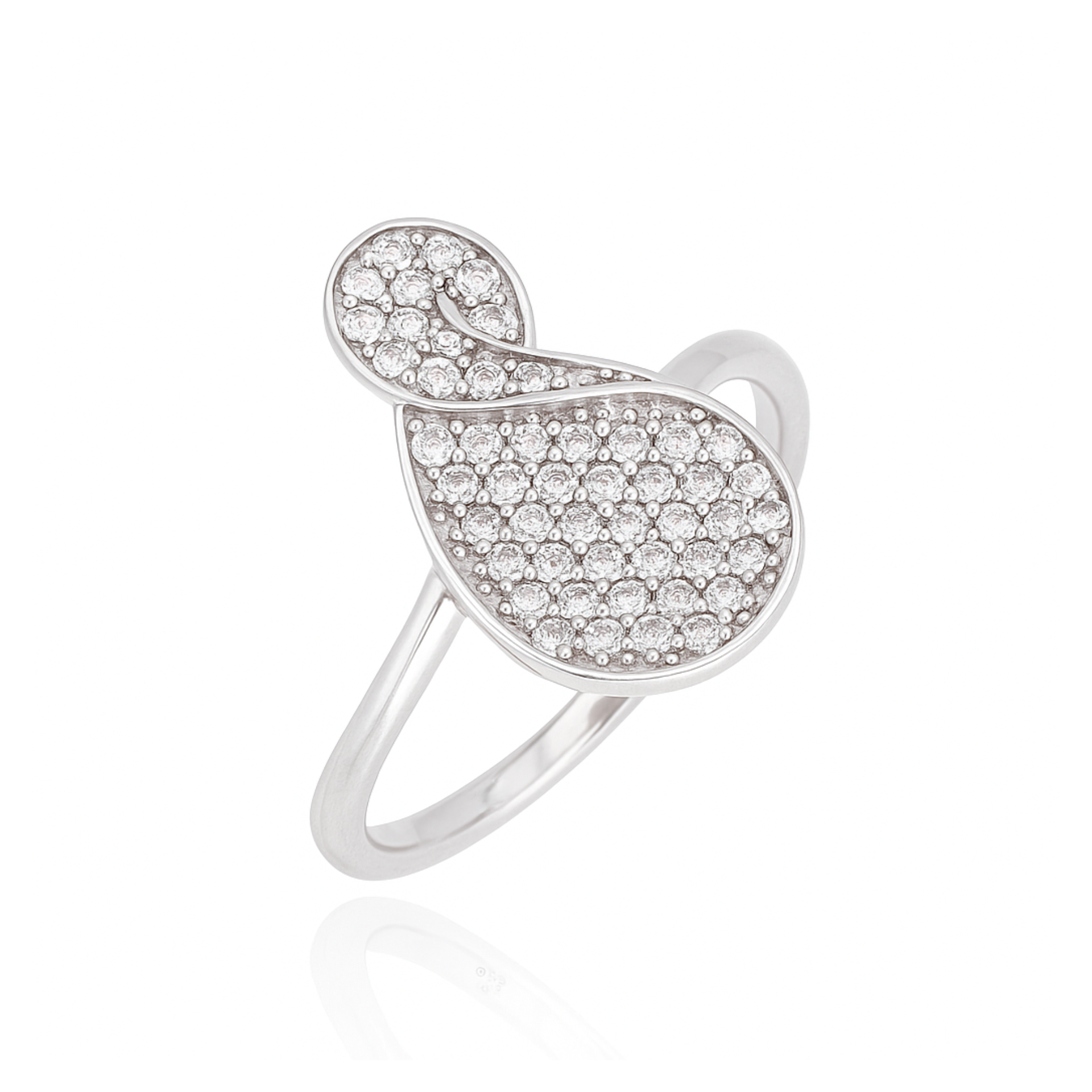 Stellar Wave Lab Grown Diamond Ring