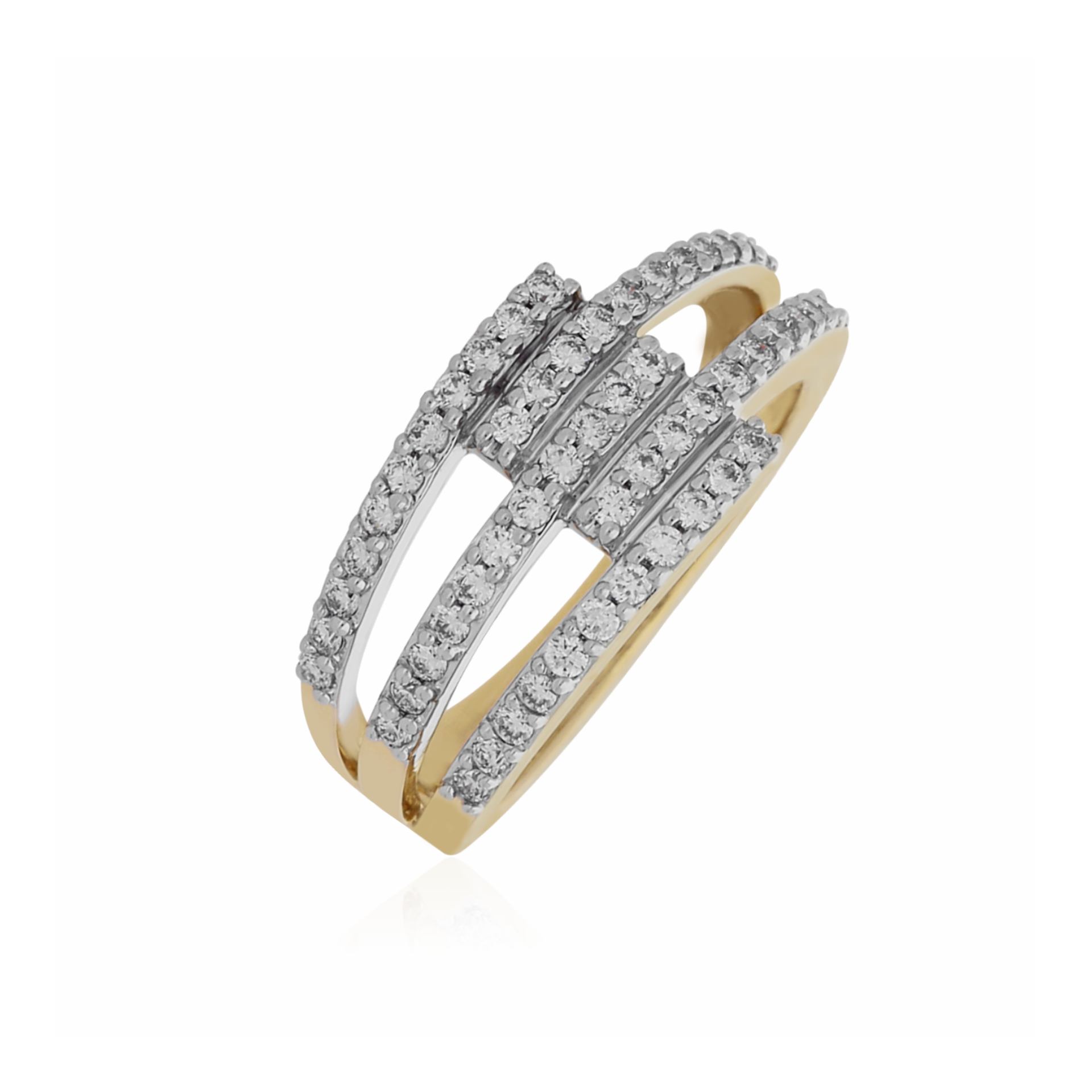 Fivefold Radiance Lab Grown Diamond Ring
