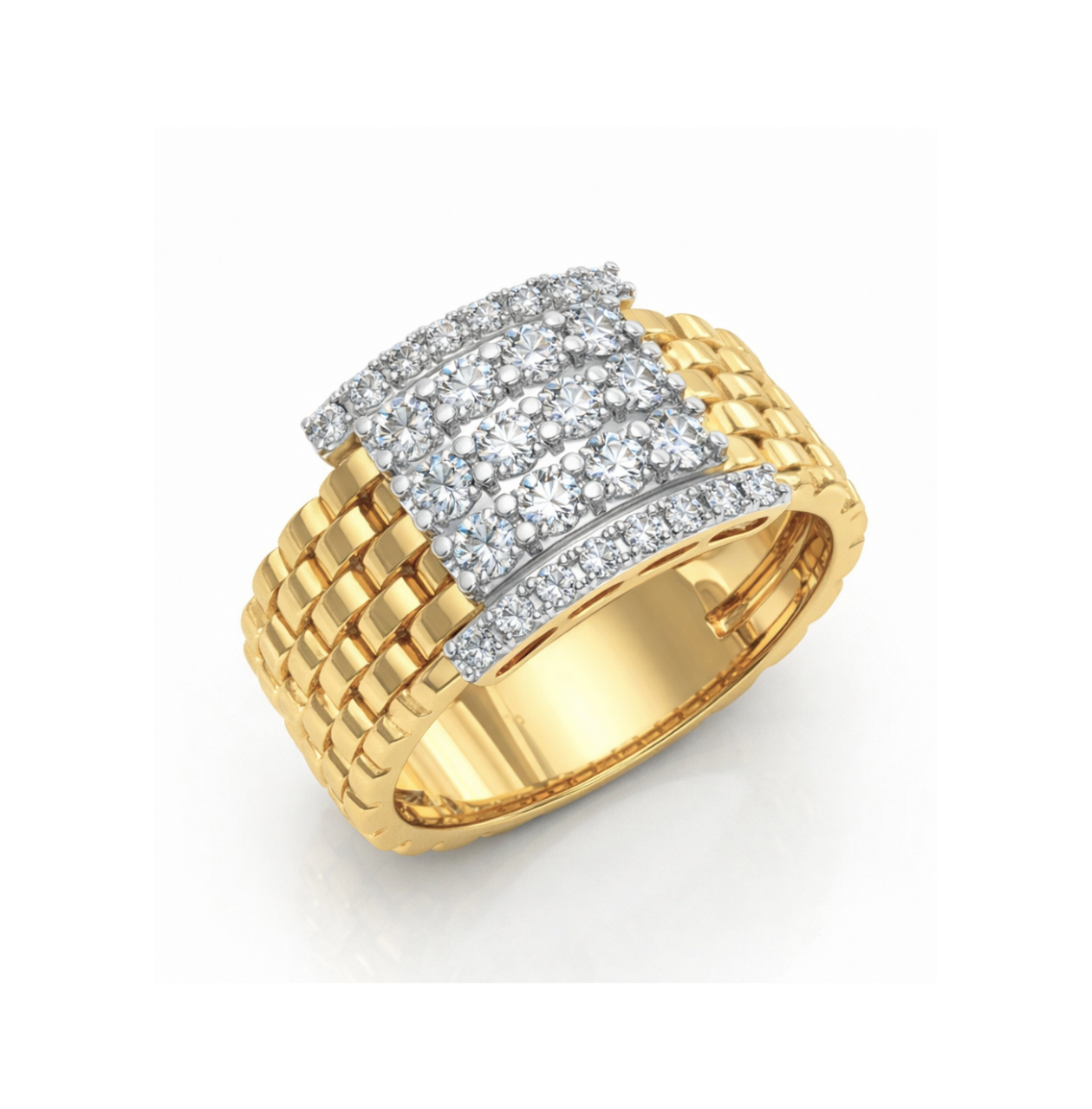 Chronos Matrix Lab Grown Diamond Ring