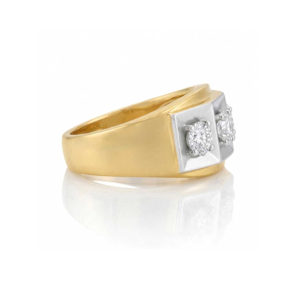 Legacy Triad Lab Grown Diamond Ring