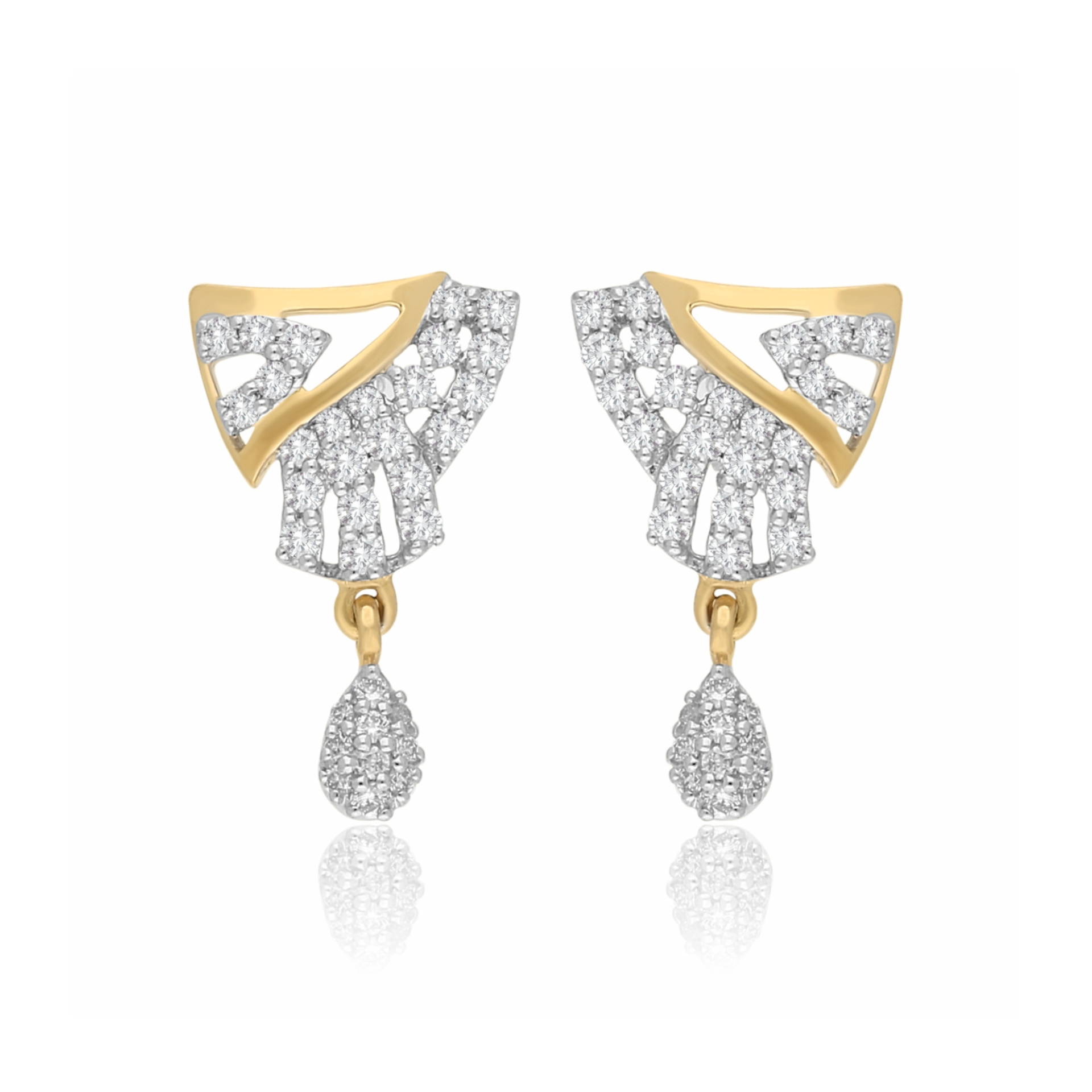 Suncrest Blade Sparkle Lab Grown Diamond Earrings