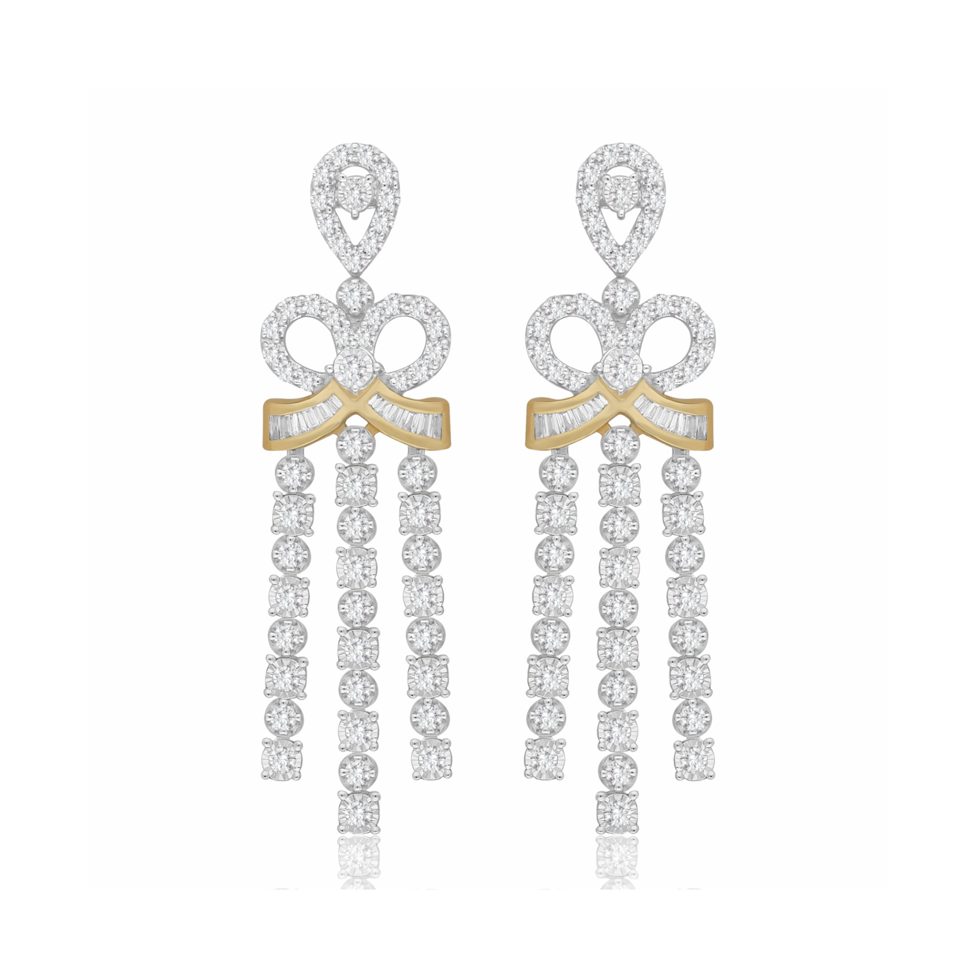 Diva Flare Lab Grown Diamond Earrings