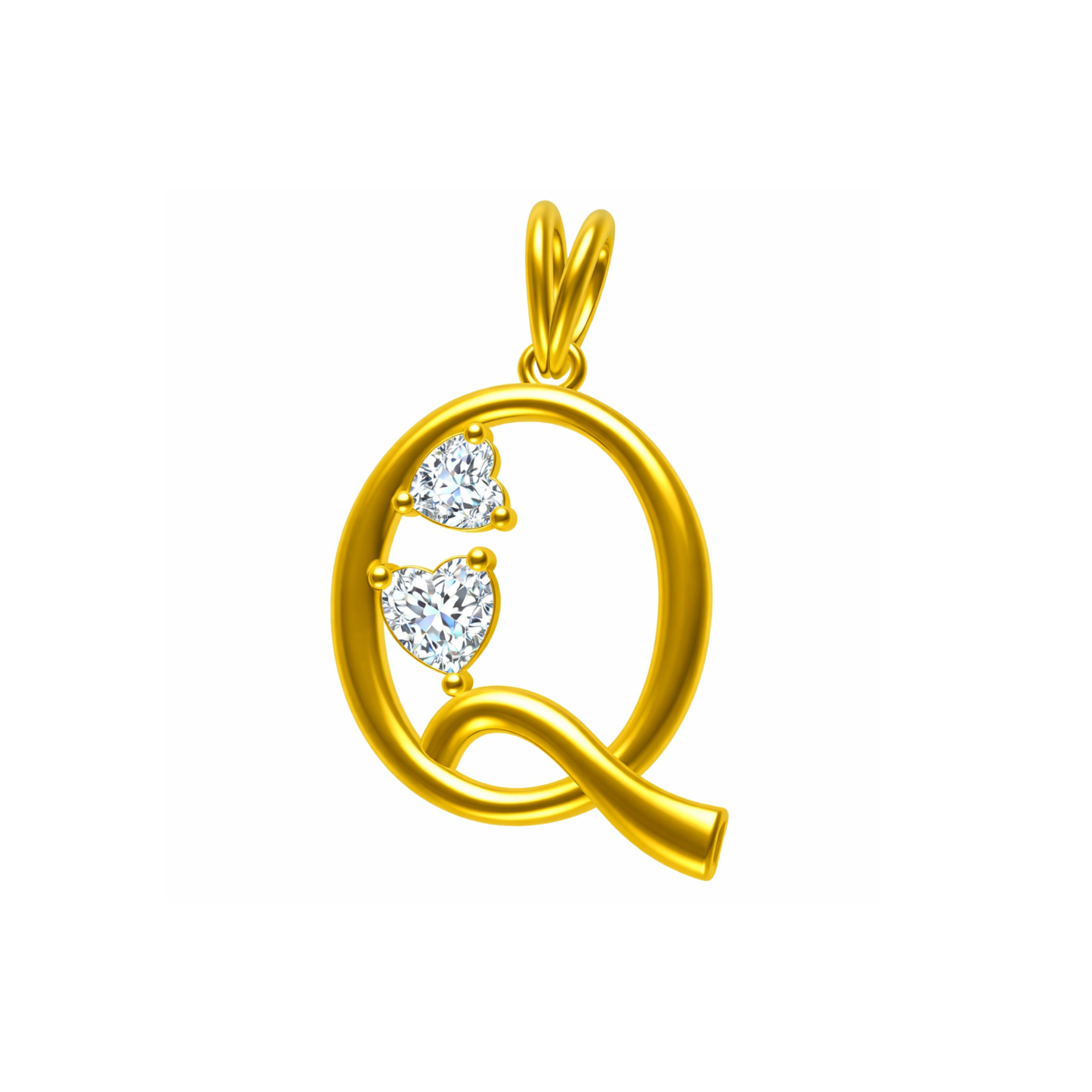 Quaint Love Lab Grown Diamond Pendant