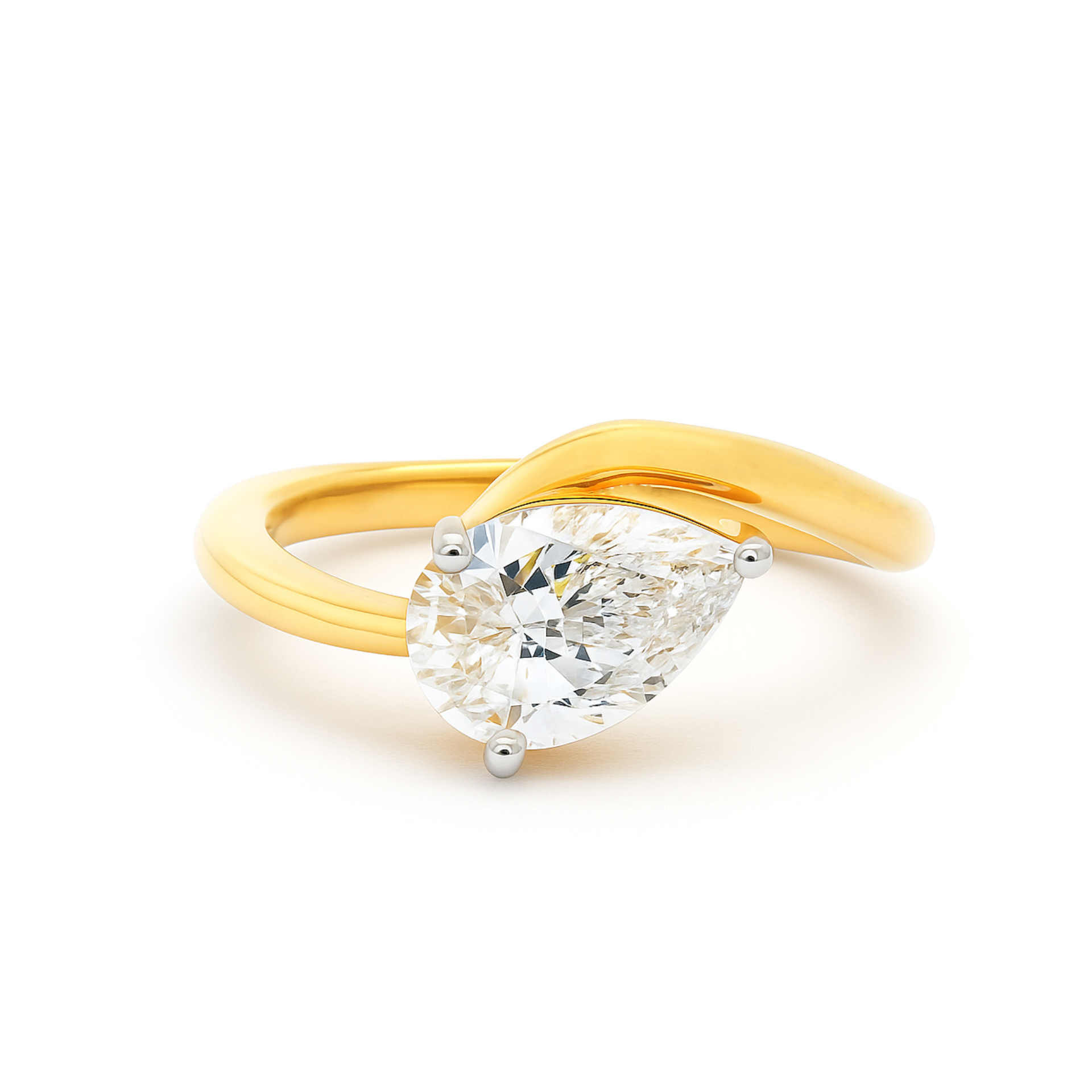Infinite Grace Solitaire Lab Grown Diamond Ring