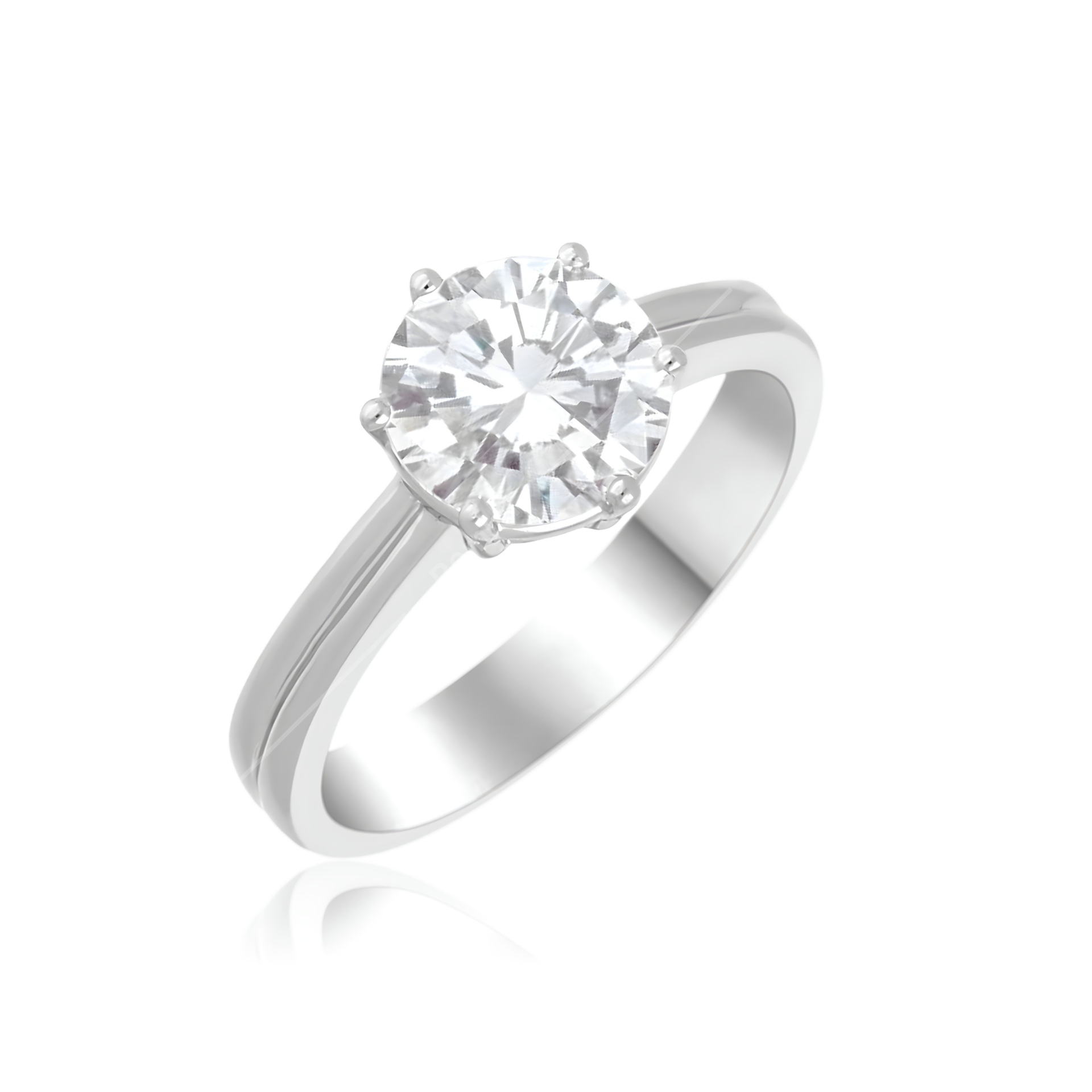 Starlace Solitaire Lab Grown Diamond Ring