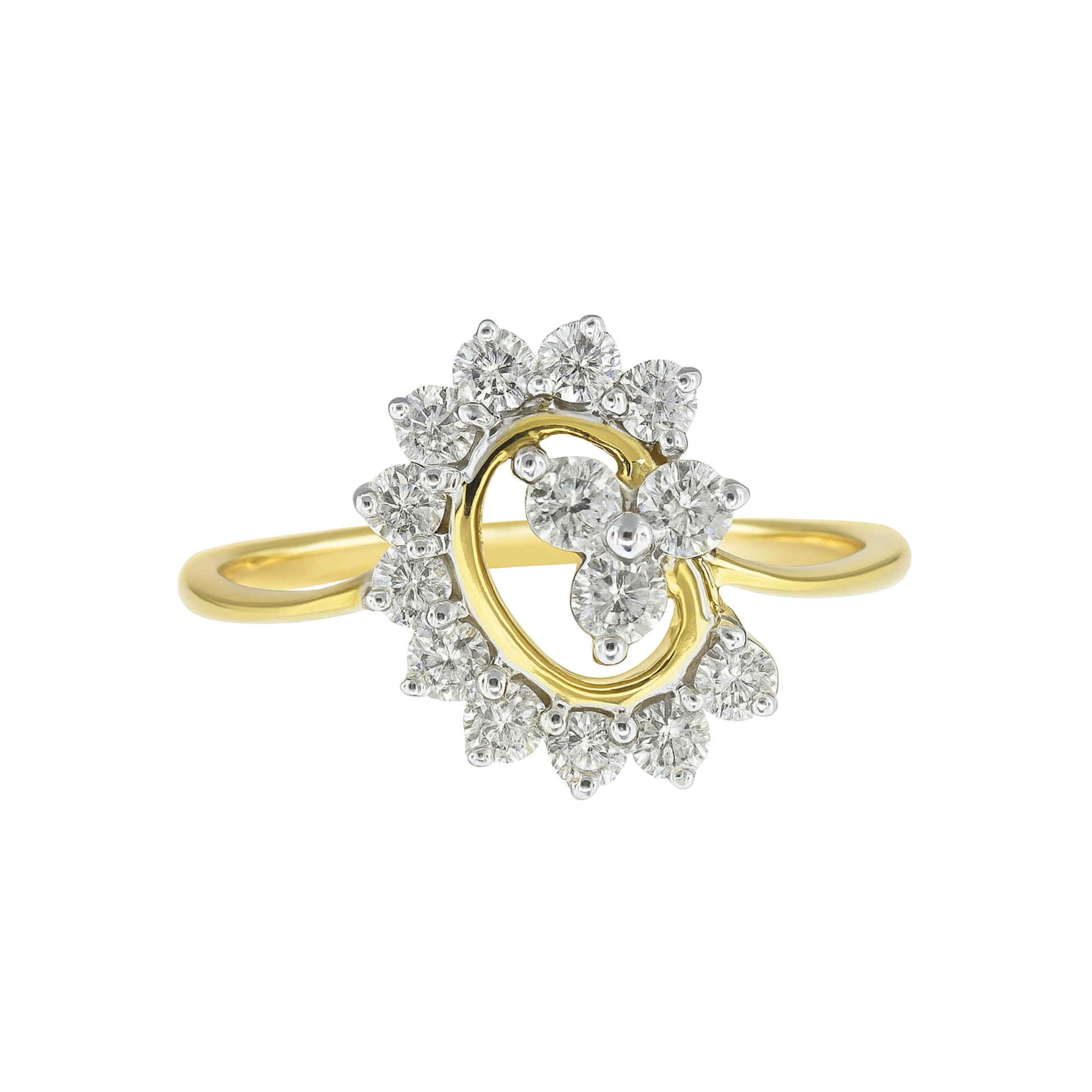 Serendipity Swirl Lab Grown Diamond Ring