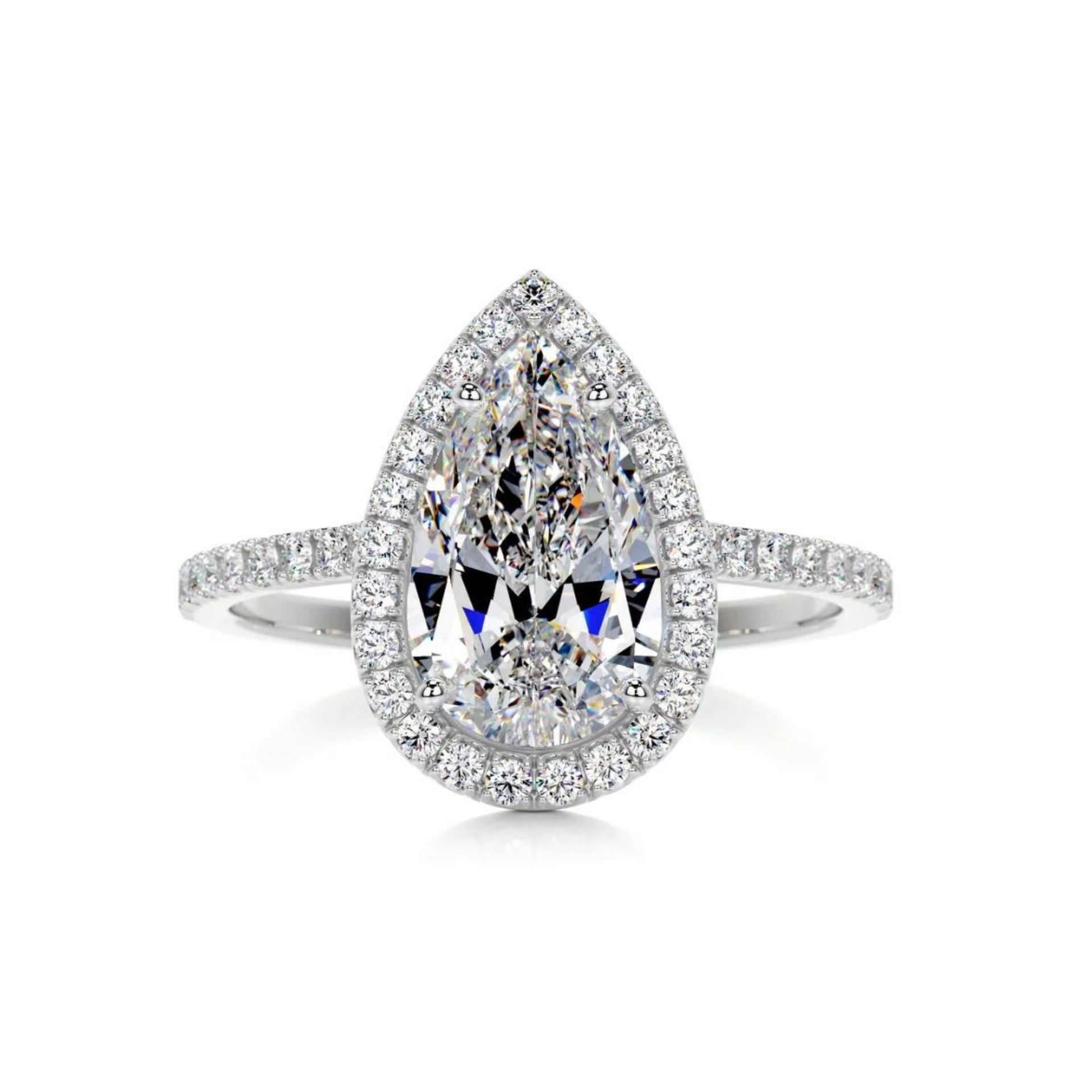Celestial Dew Solitaire Lab Grown Diamond Ring