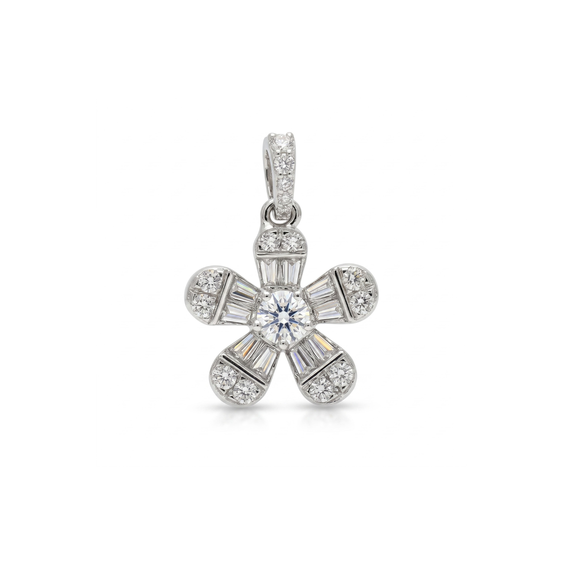Lux Starburst Lab Grown Diamond Pendant