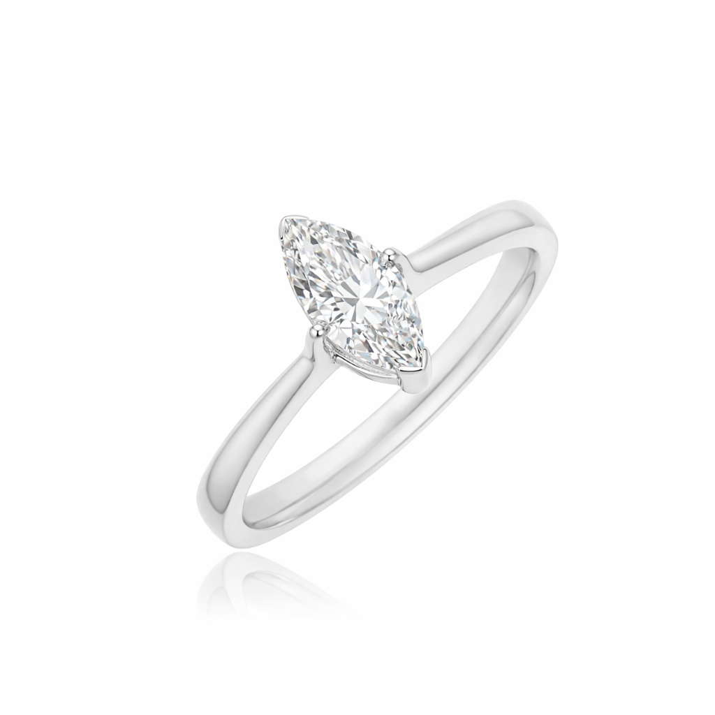 Lumina Spire Lab Grown Diamond Ring