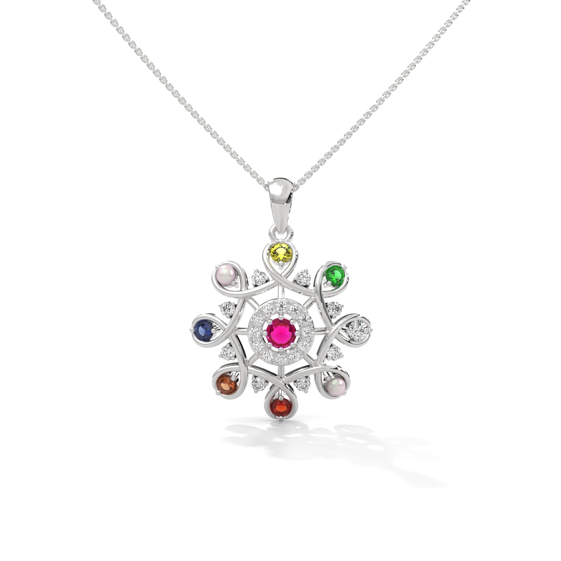 Divine Constellation Lab Grown Diamond Pendant